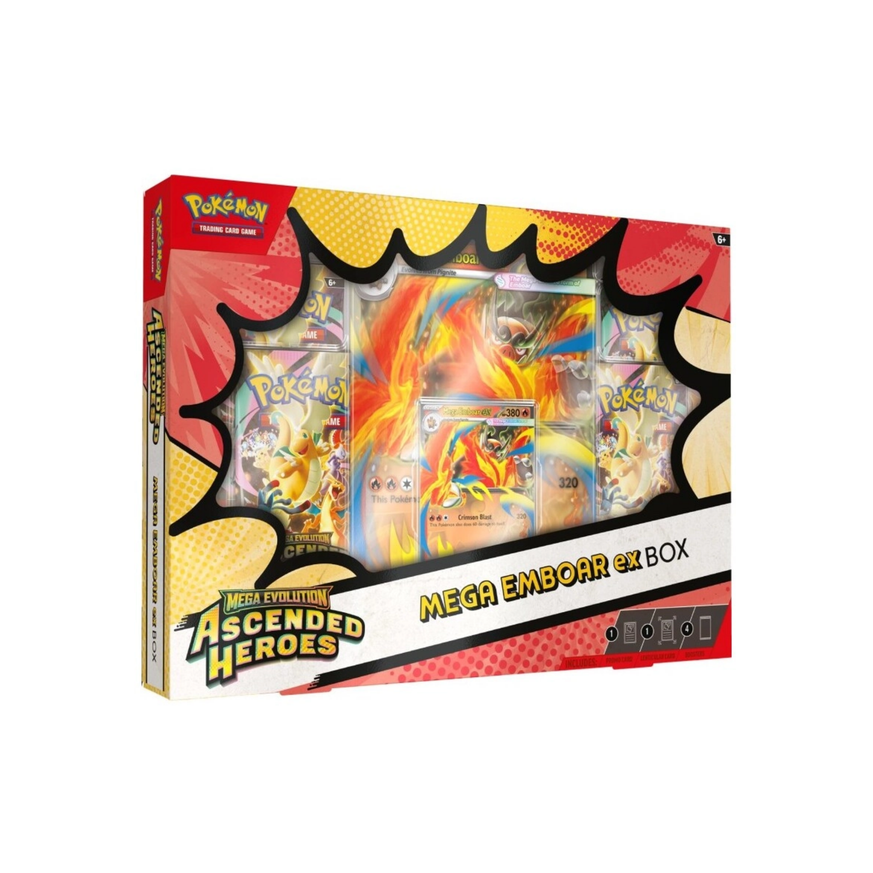 Mega Evolution Ascended Heroes: Mega Emboar ex Box