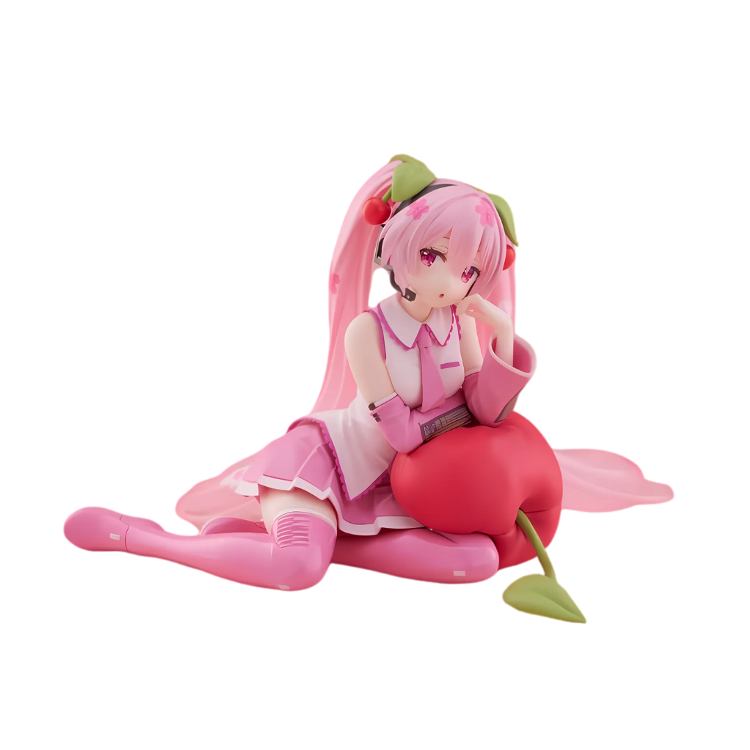 Hatsune Miku Cute Figure Sakura Miku Cherry Cushion Ver. 13 cm