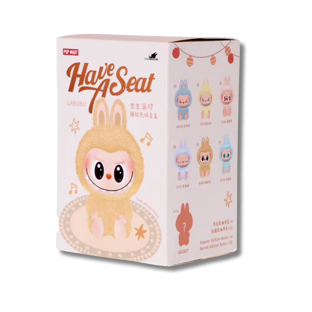 Pop Mart Labubu The Monsters Have a Seat Vinyl Face Blind Box