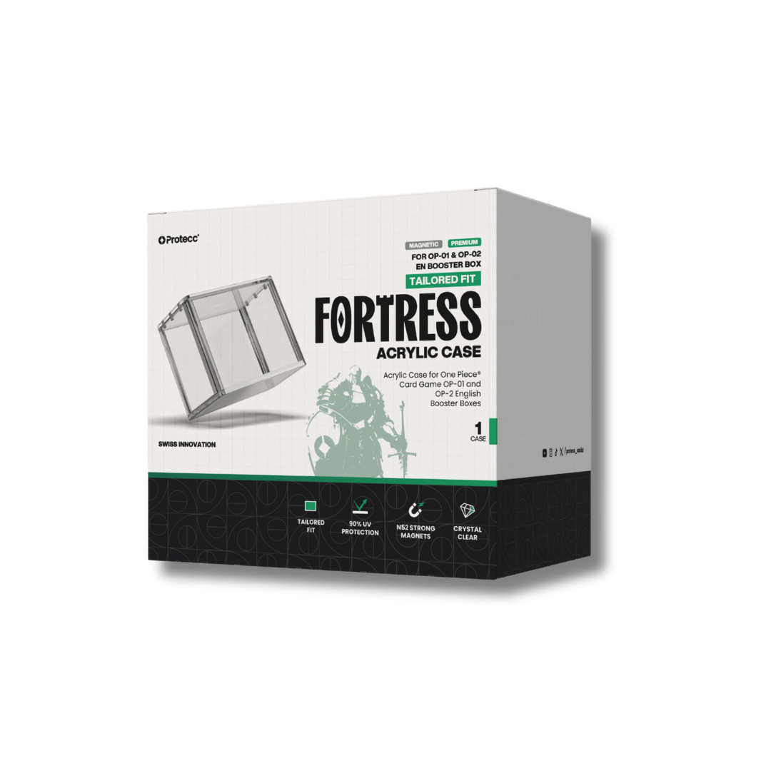 Protecc Acryl Case One Piece English Booster Box (OP-01 and OP-02)