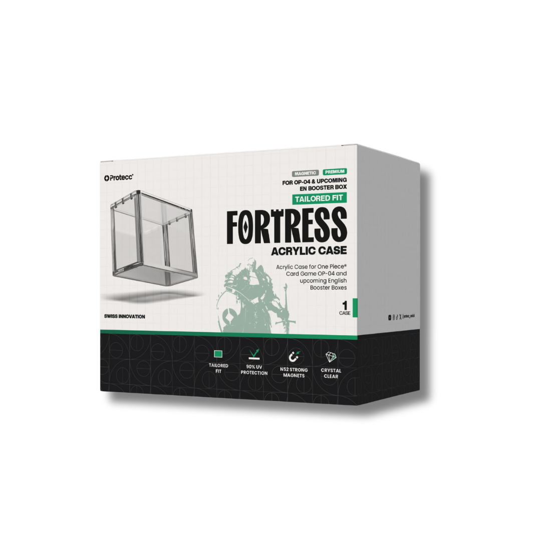 Protecc Acryl Case One Piece English Booster Box (OP-04 and Upcoming)