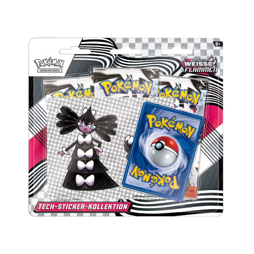 Pokémon White Flare Tech Sticker Collection