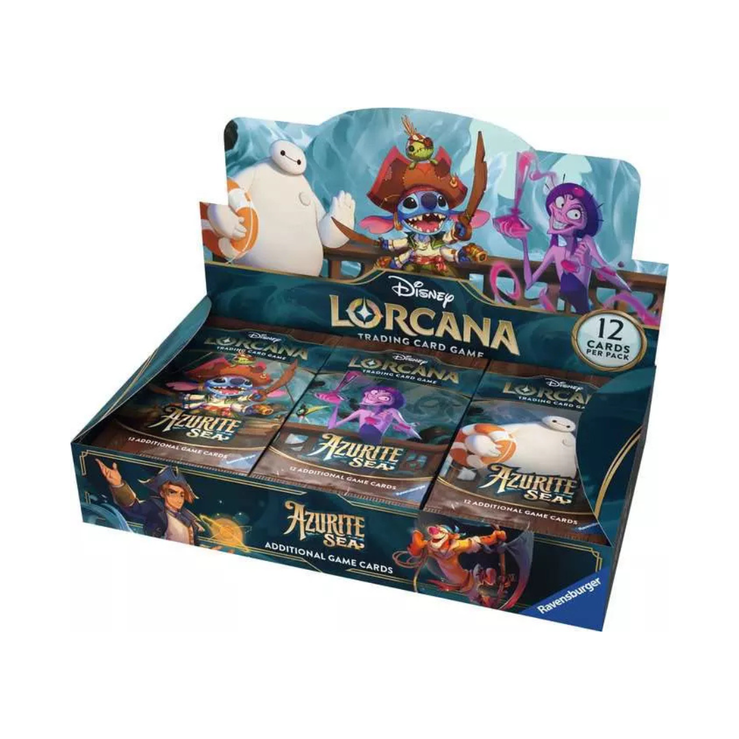 Disney Lorcana Azurite Sea Booster Box