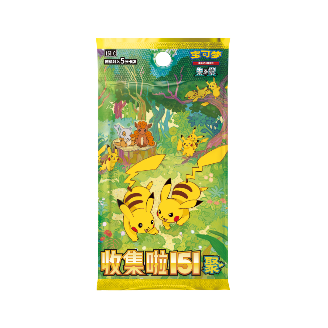 Pokémon 151 Gathering 151c Box - Simplified Chinese