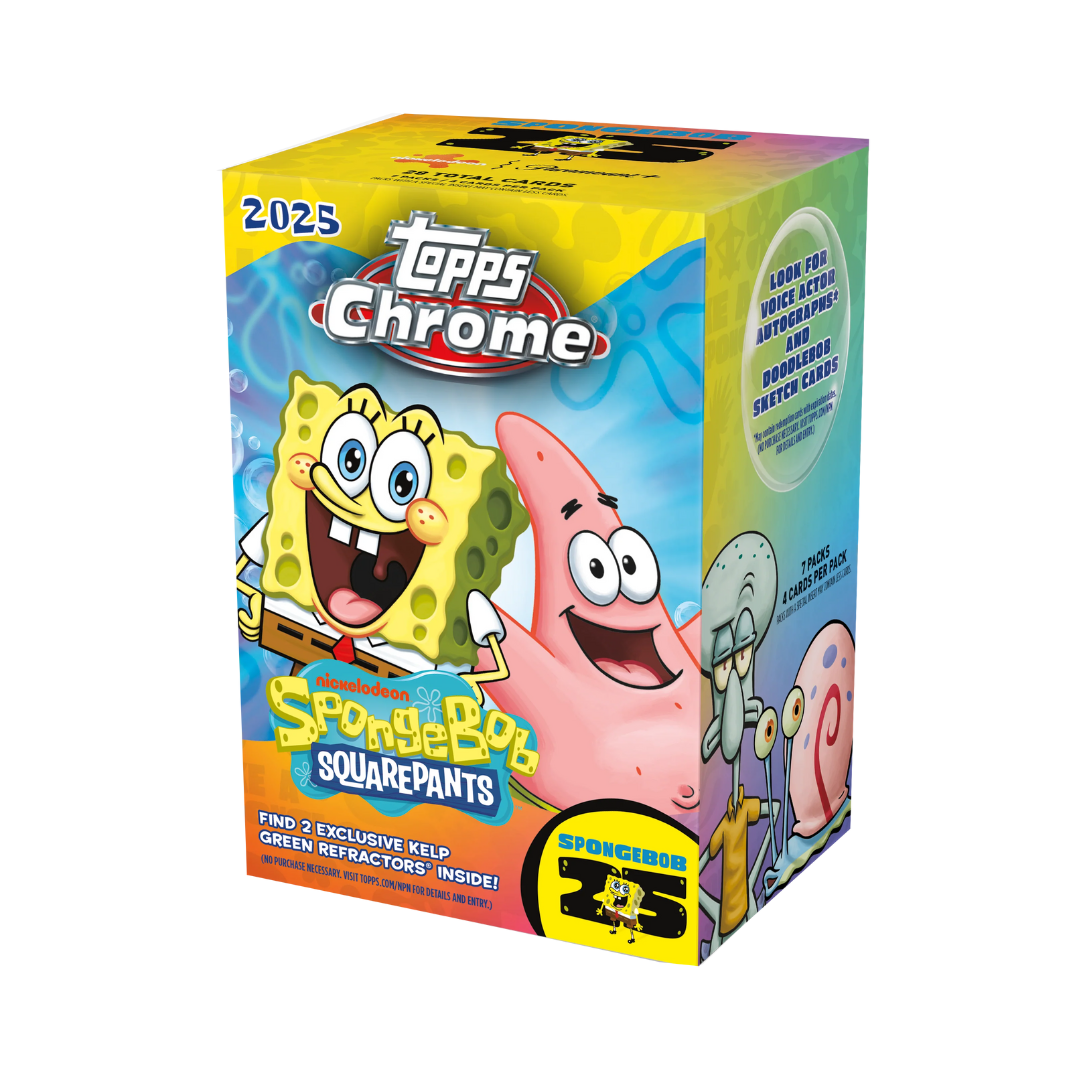 2025 Topps Chrome SpongeBob 25th Anniversary | Value Box