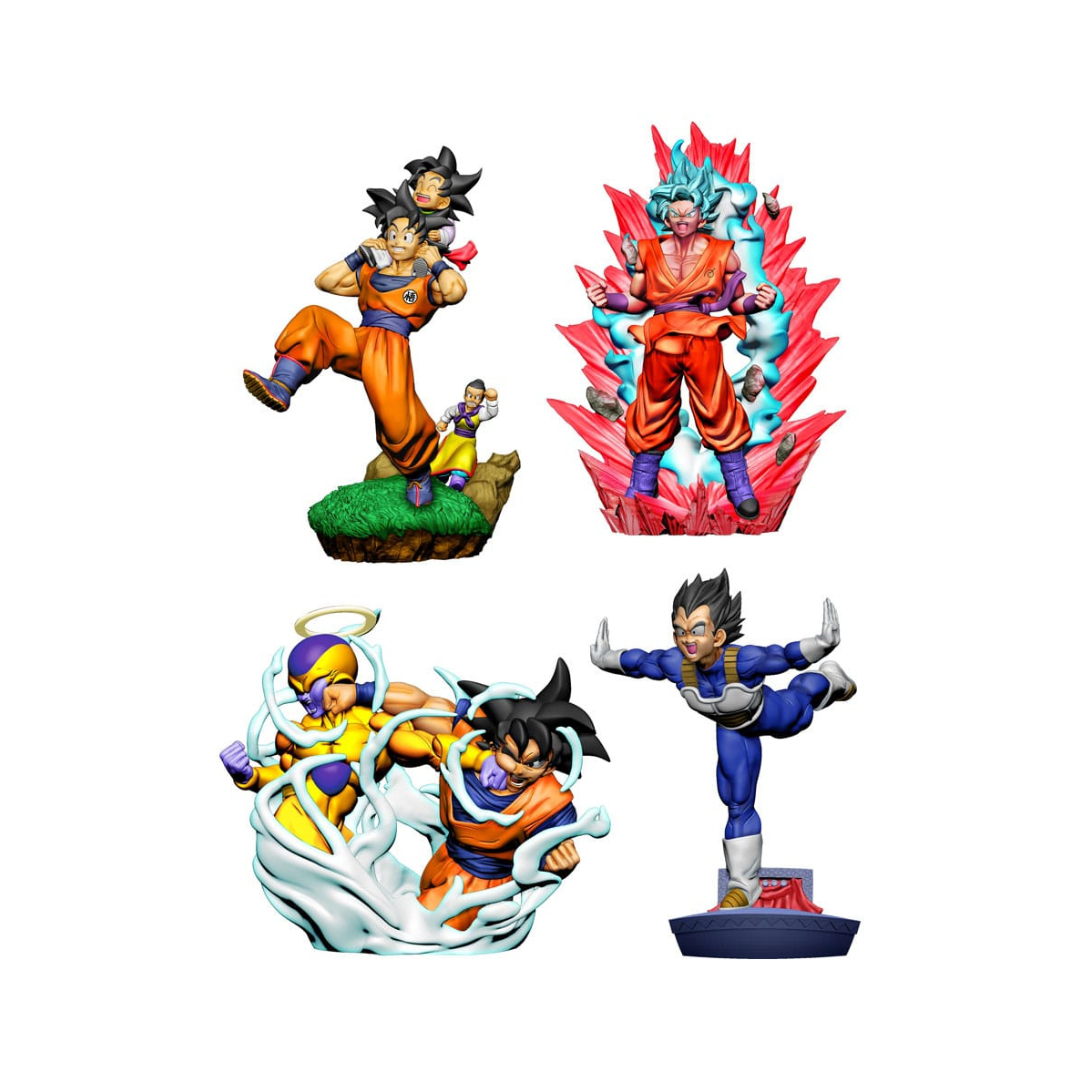 Dragonball Super Dracap Sammelfiguren Re: Birth Limit Breaking 4er-Pack