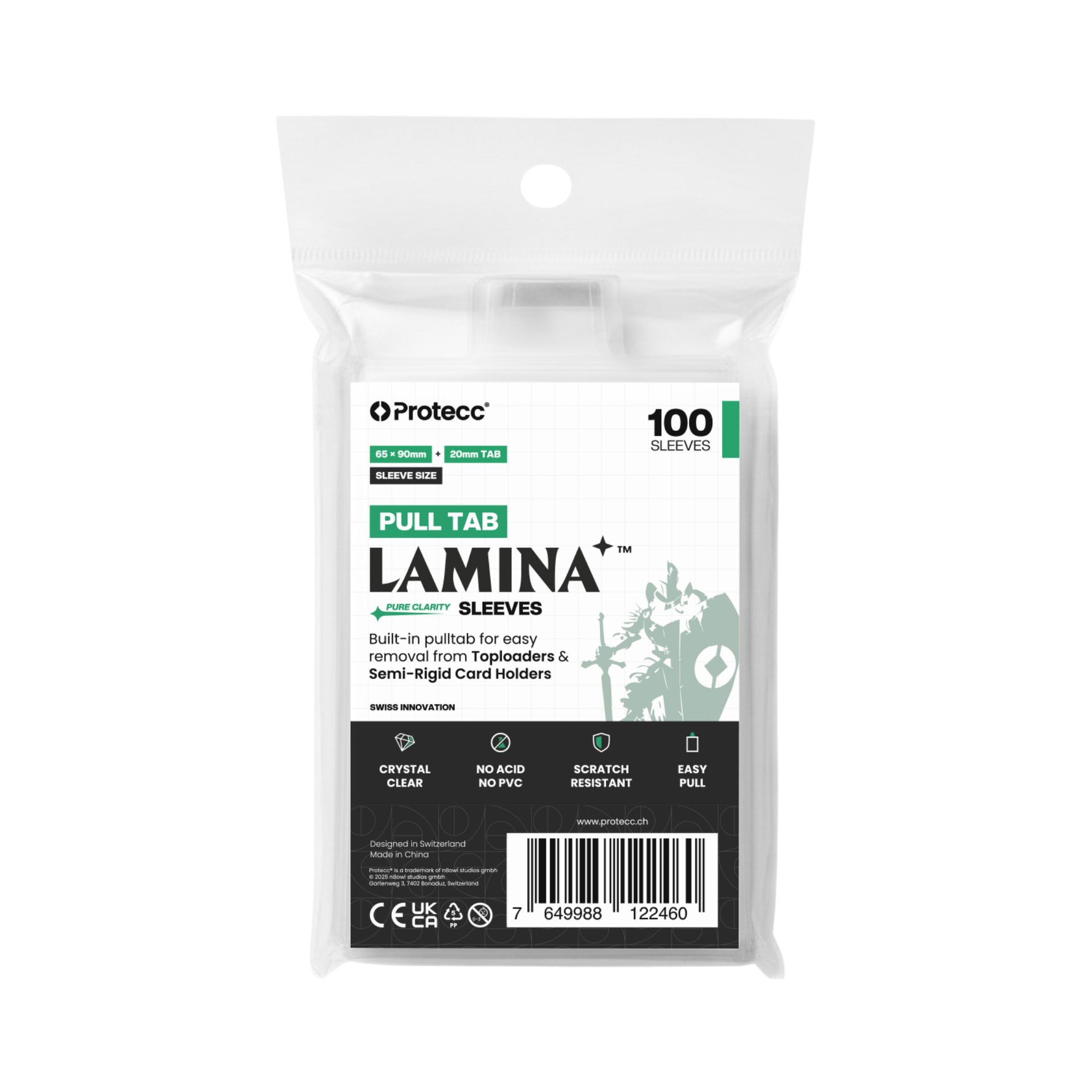 Protecc Lamina Pull Tab Sleeves