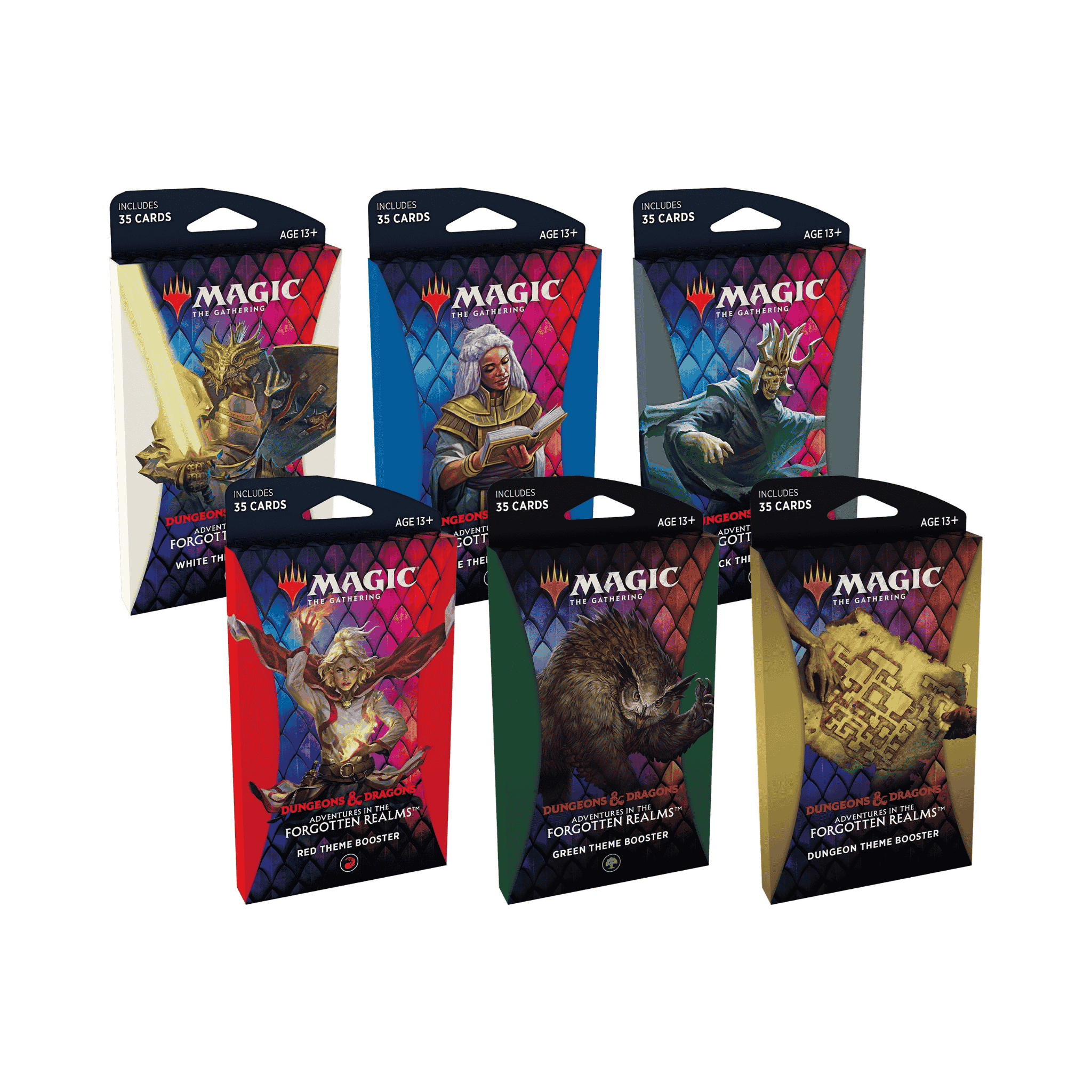 Adventures in the Forgotten Realms - Theme Booster [Set of 6] (AFR)