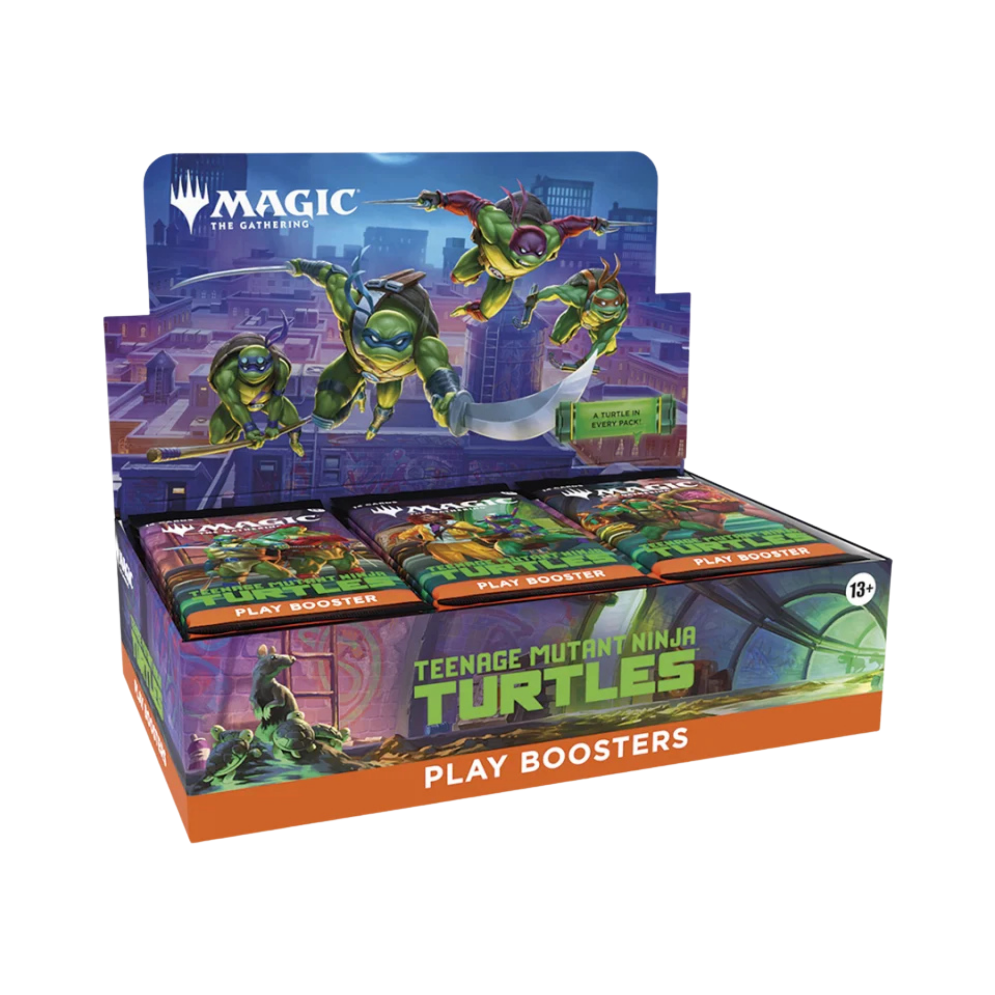 Magic the gathering Teenage Mutant Ninja Turtles - Play Booster Display