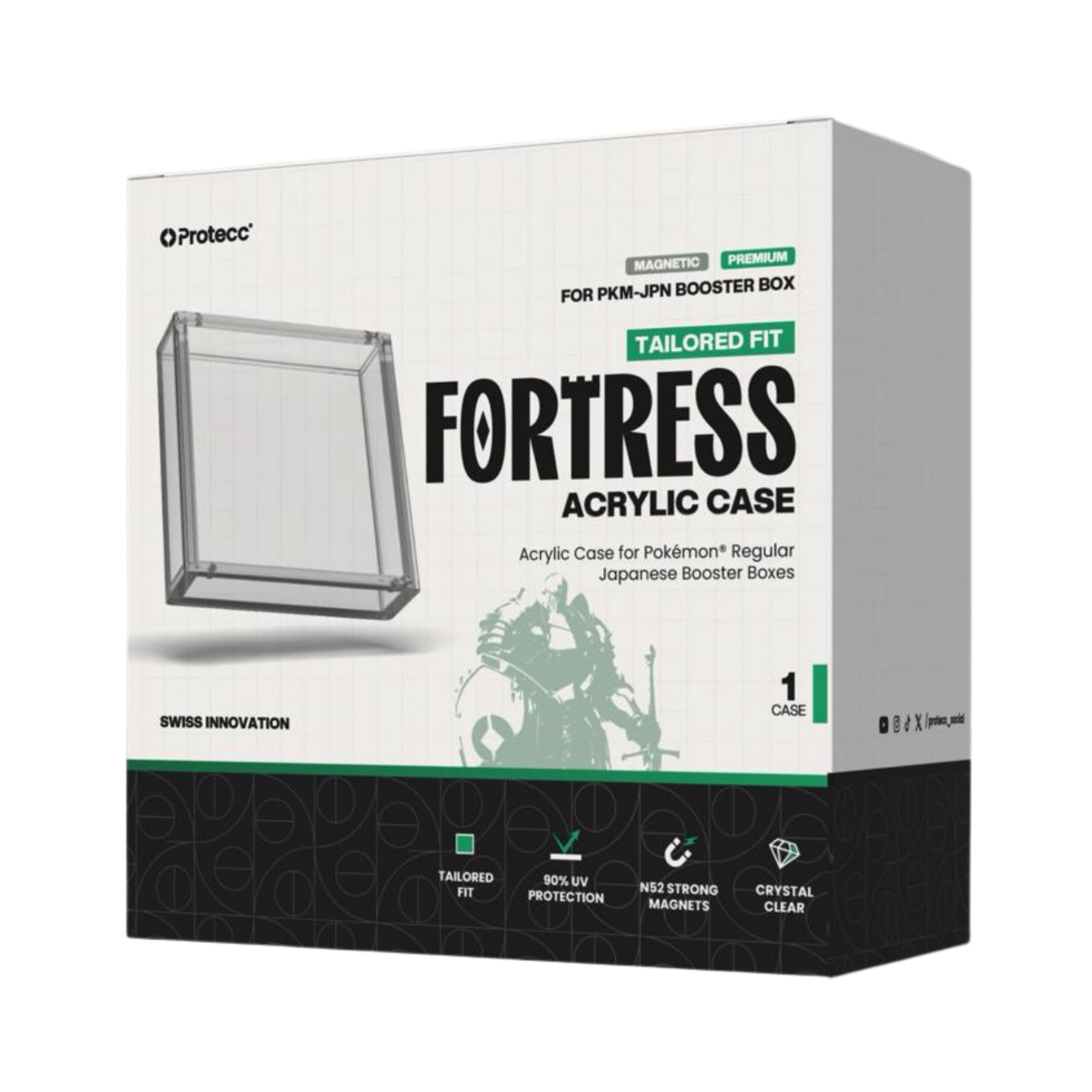 Protecc Acryl Case Pokémon Japanisch Booster Box