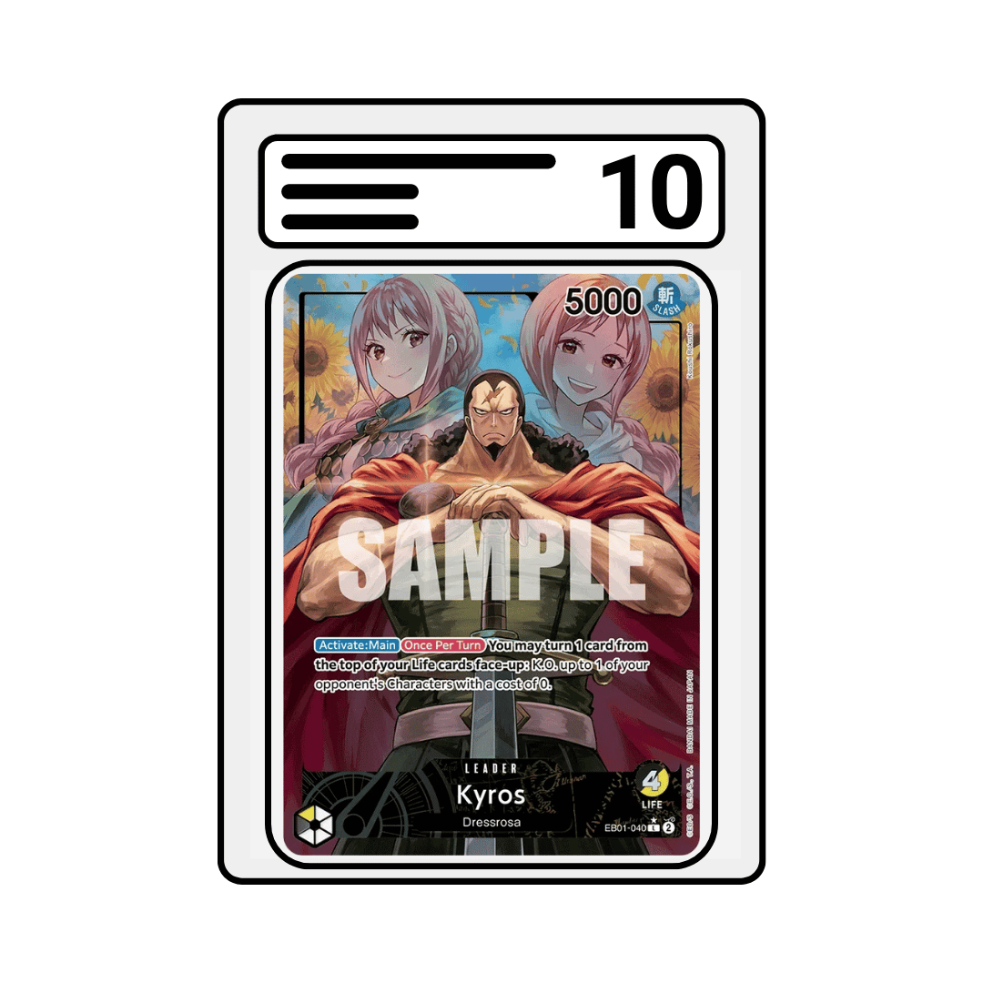 Gradet Karte One Piece Eb01 040 Kyros Alternate Art
