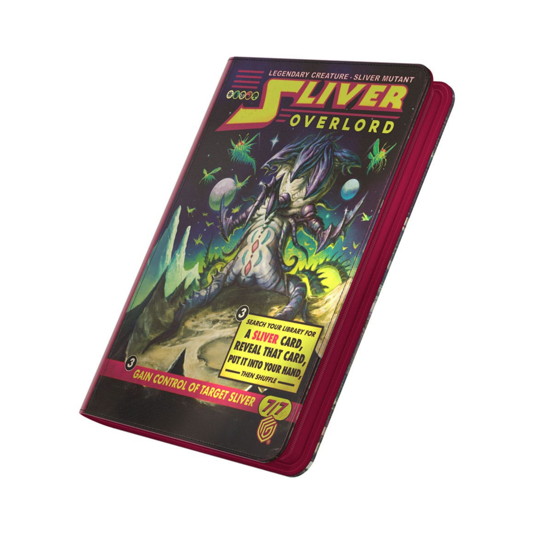 Ultimate Guard Zip Binder 360 Xenoskin Magic: The Gathering "Edge of Eternities" - Sliver Overlord