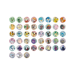 Pokémon Gem Pack Badge Set - Simplified Chinese