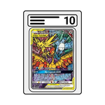 Graded Karte Pokemon SM 210 Moltres & Zapdos & Articuno GX