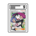 Graded Karte Pokemon Hidden Fates 068 Jessie & James