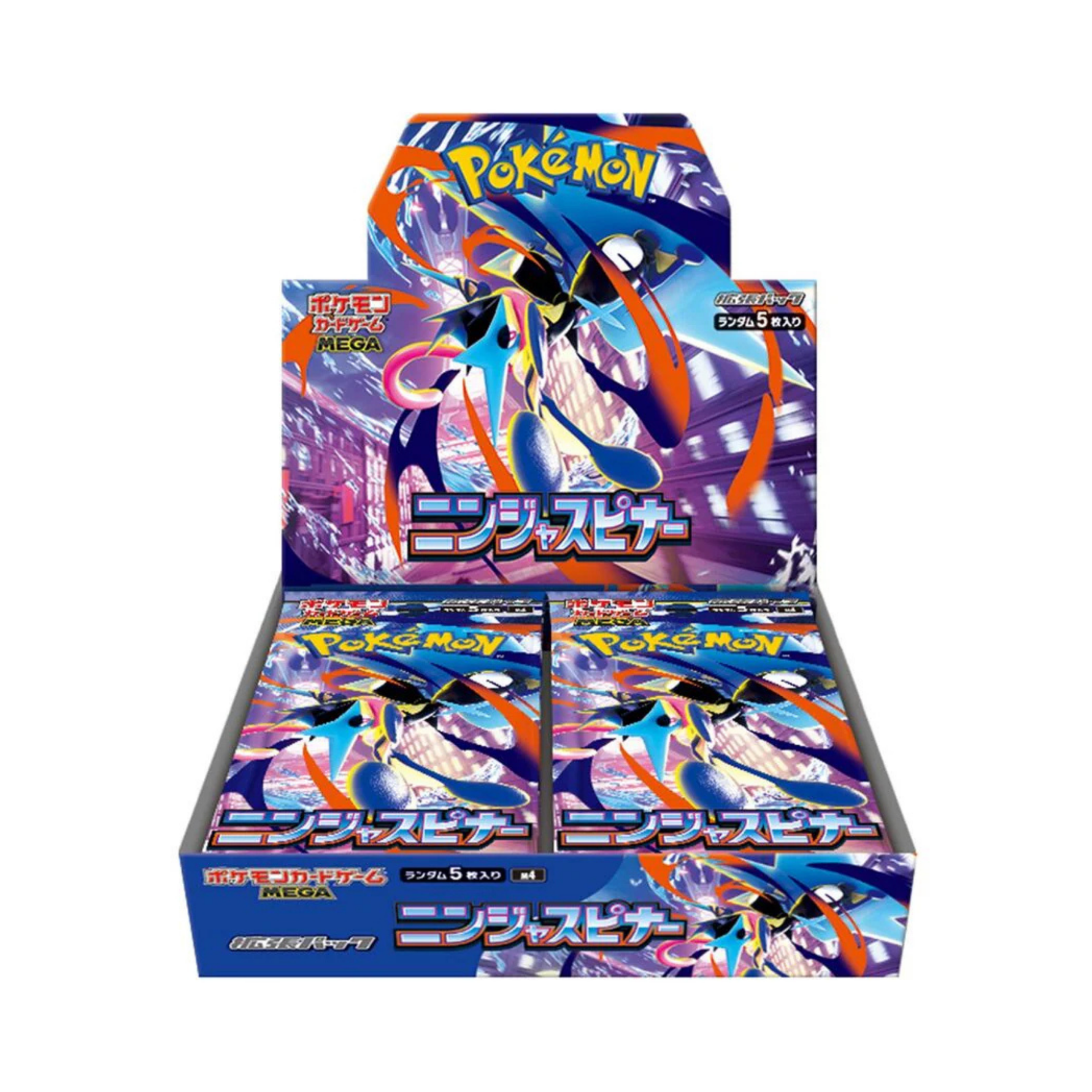 Pokémon Ninja Spinner M4 Box - Japanese
