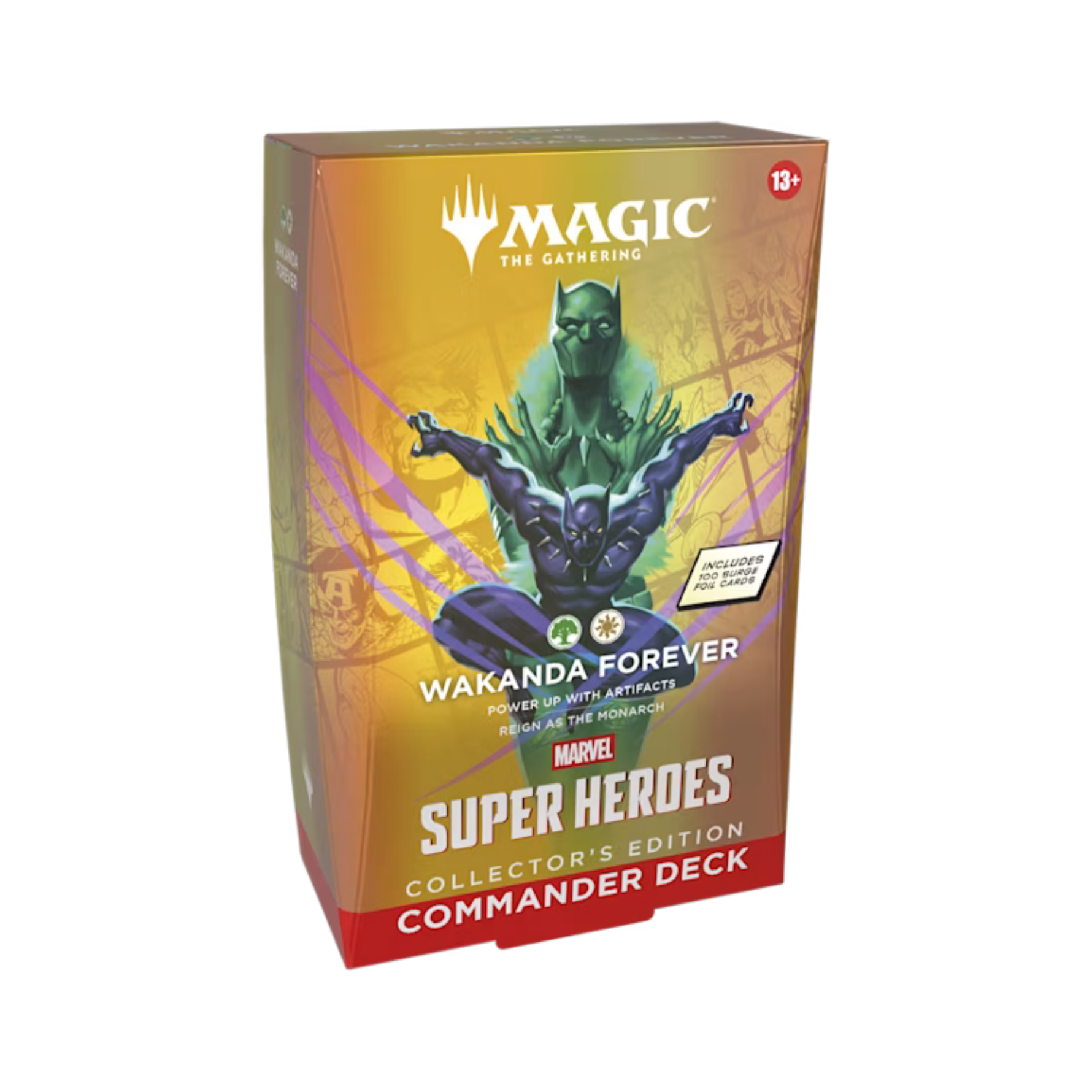Magic the Gathering Marvel Super Heroes Commander Collector's Edition Deck: Wakanda Forever