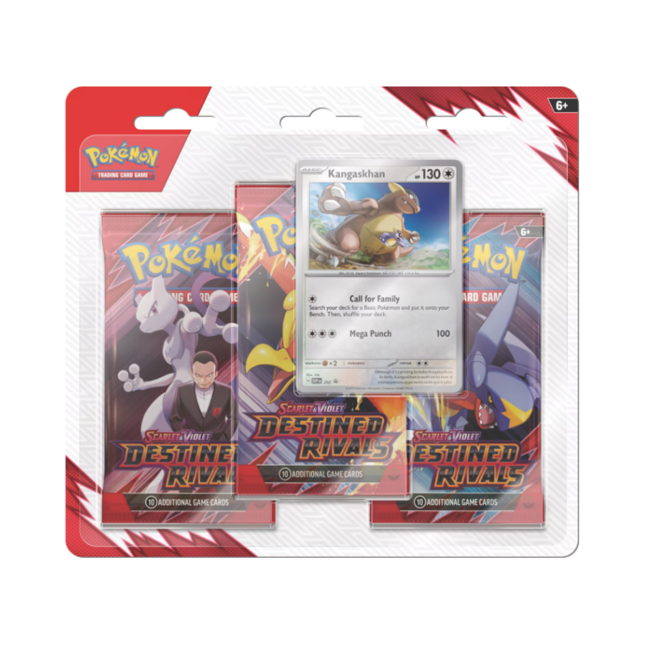 Destined Rivals: Kangaskhan 3-Pack Blister