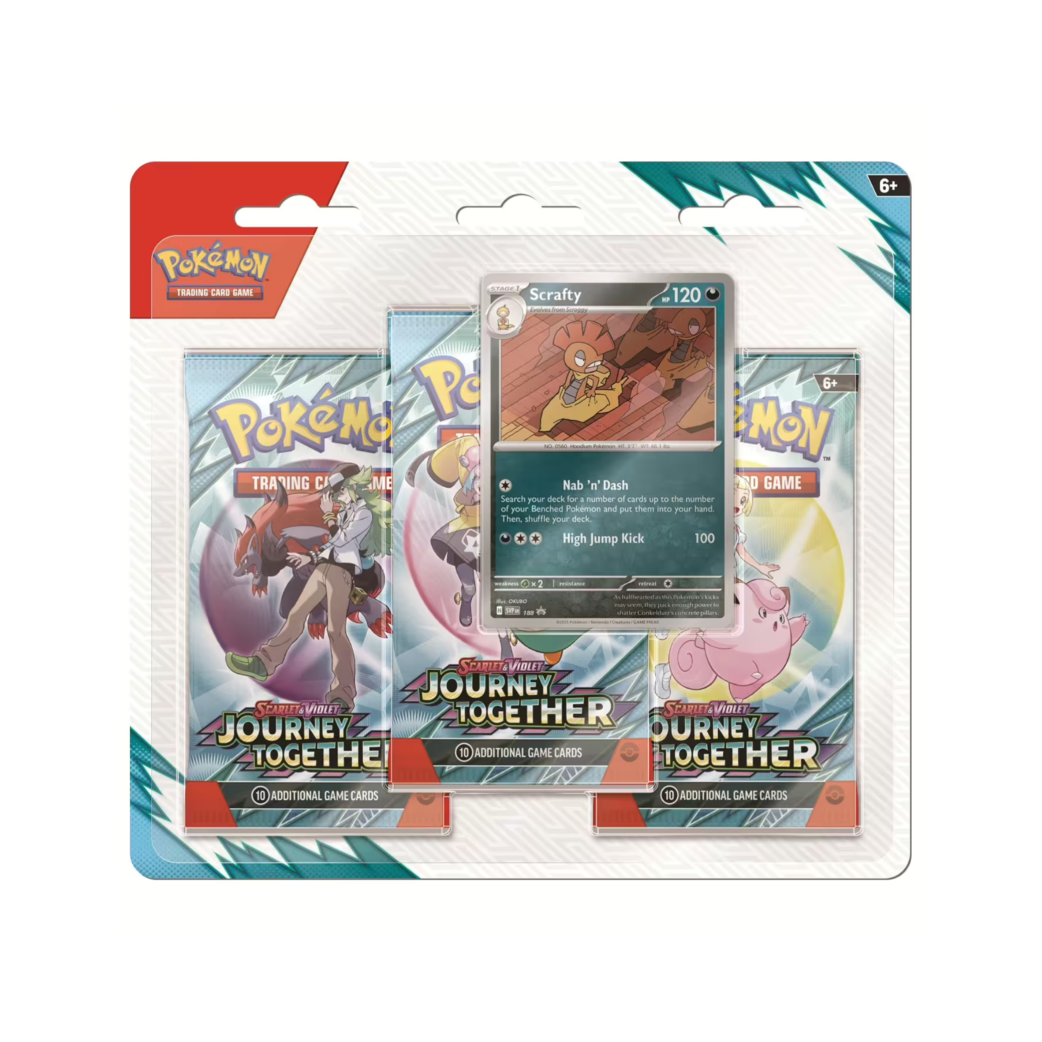 Journey Together: Scrafty 3-Pack Blister