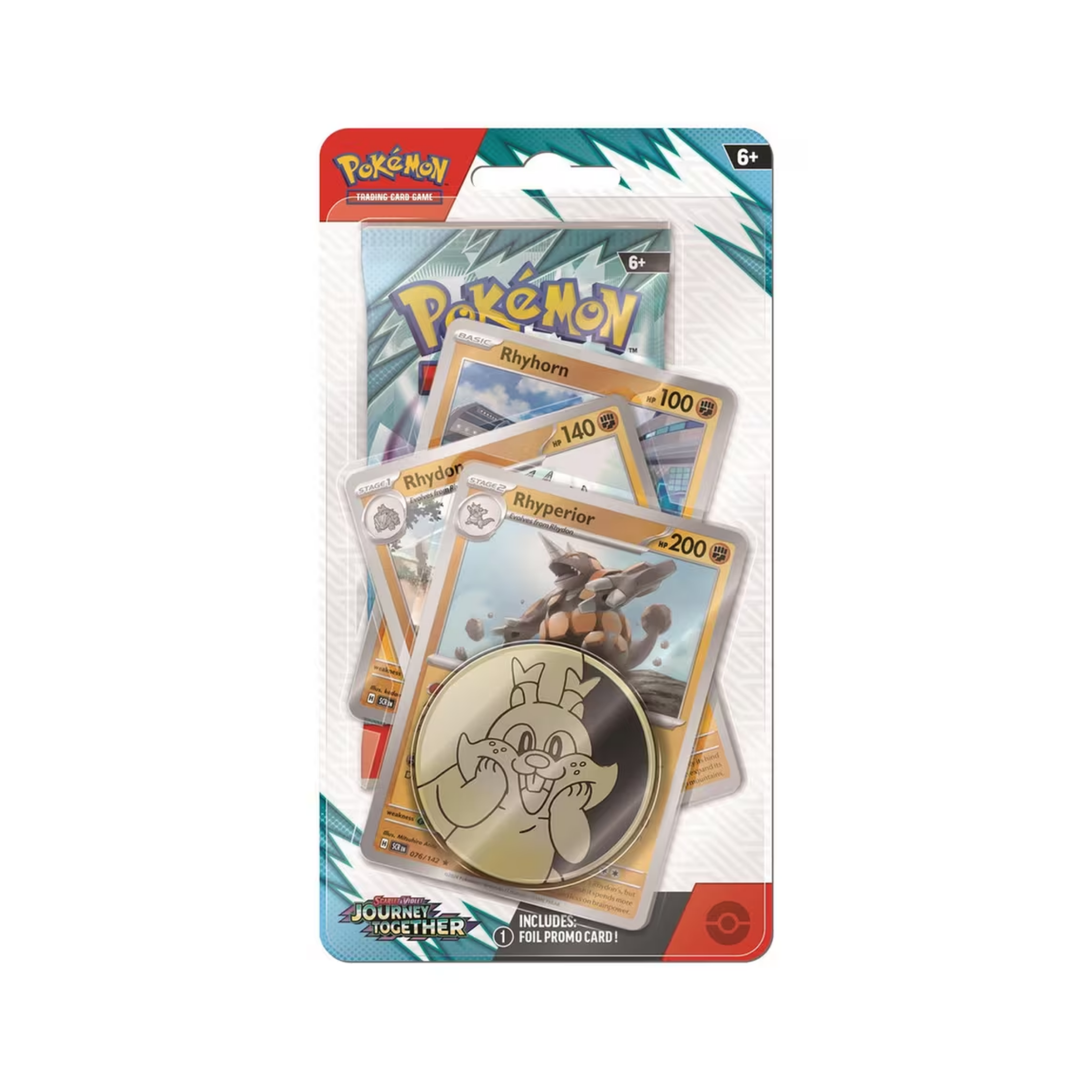 Journey Together: Rhyperior Premium Checklane Blister