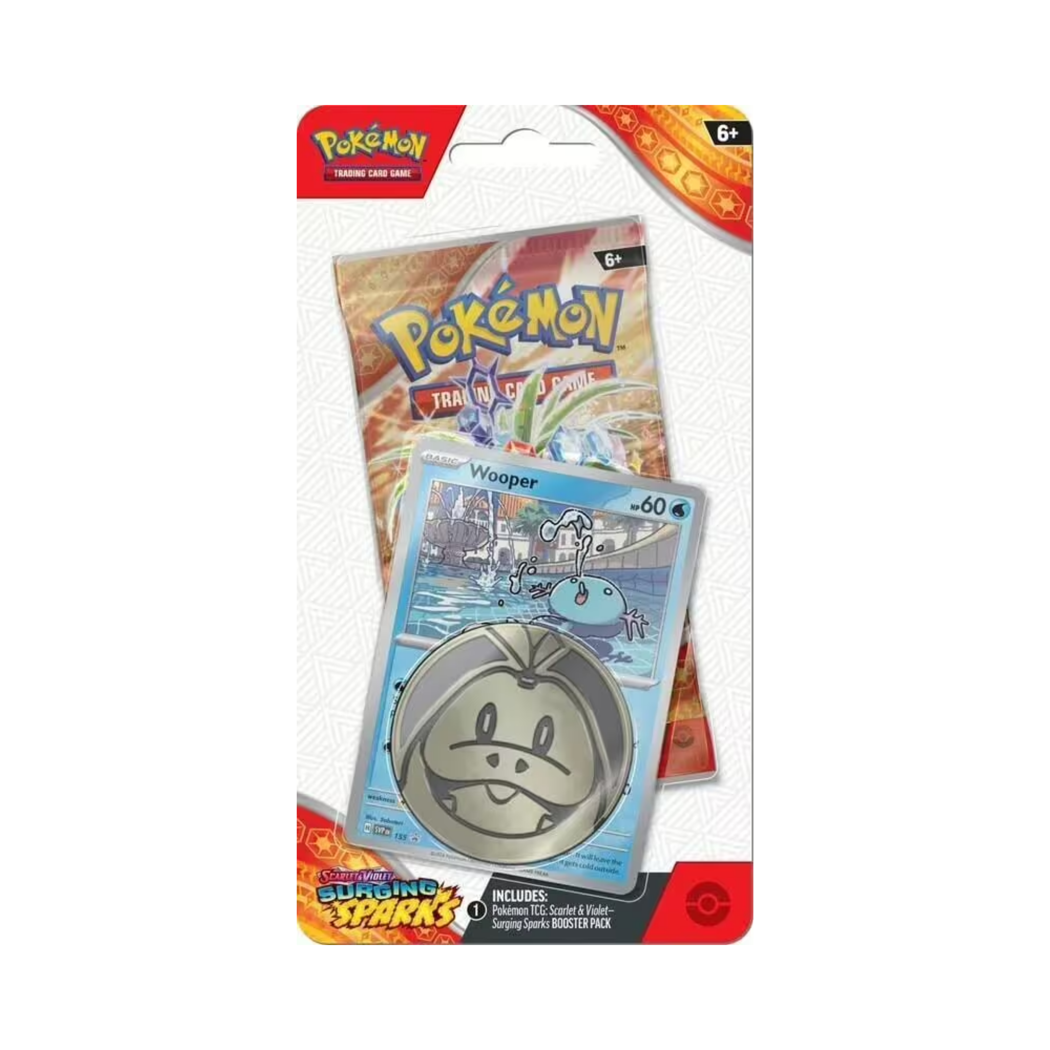 Surging Sparks: Wooper 1-Pack Blister