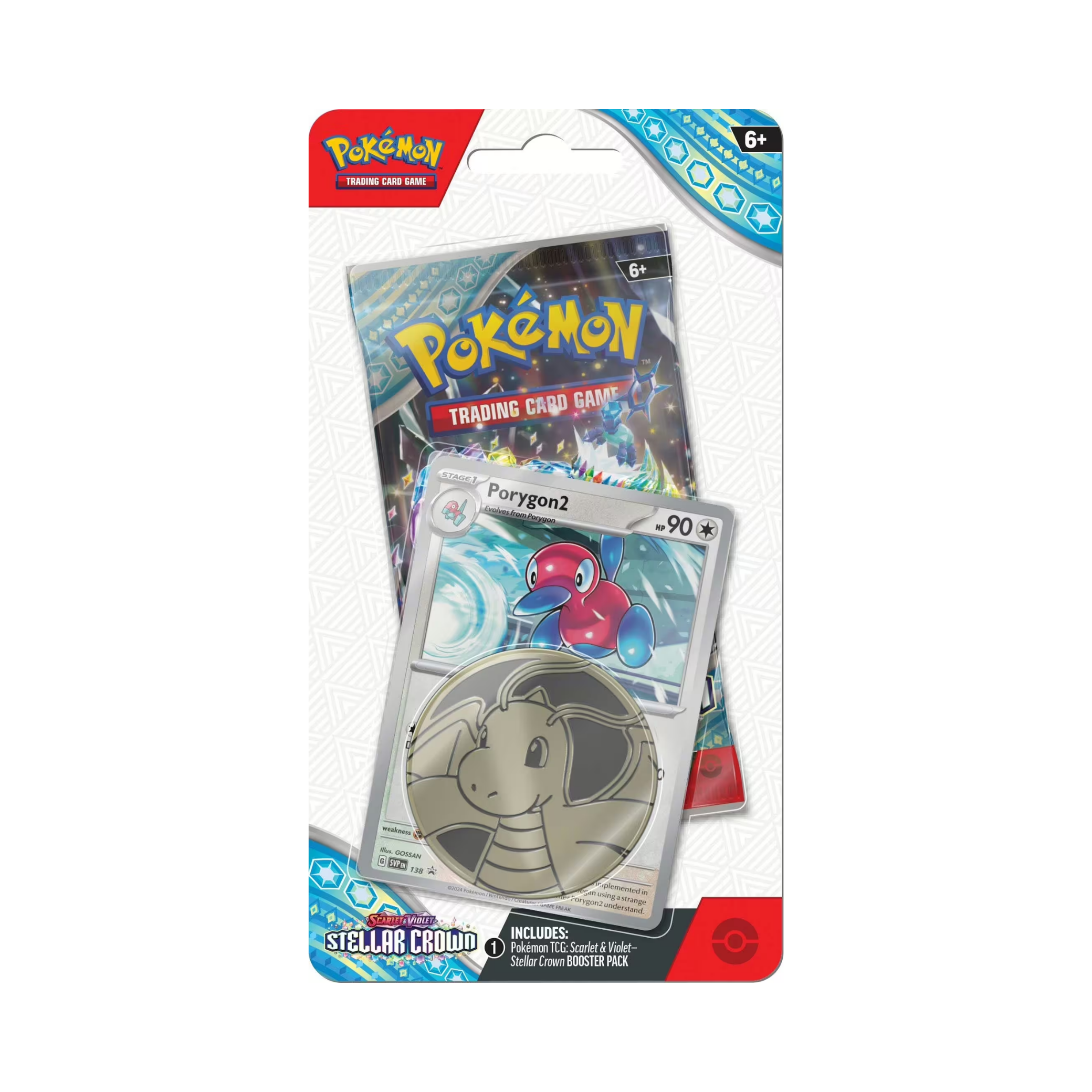 Stellar Crown: Porygon2 1-Pack Blister