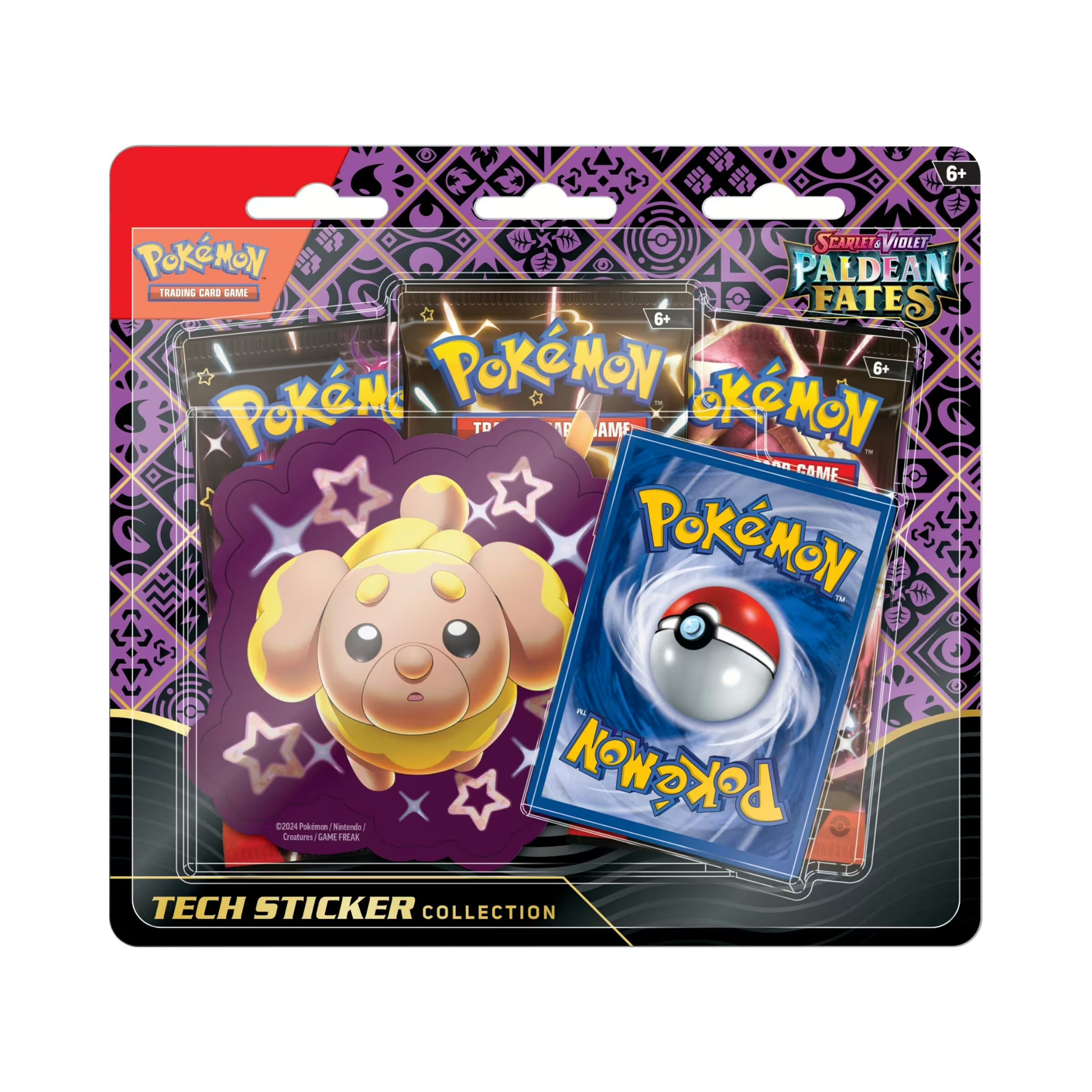 Paldean Fates: Fidough Tech Sticker Collection