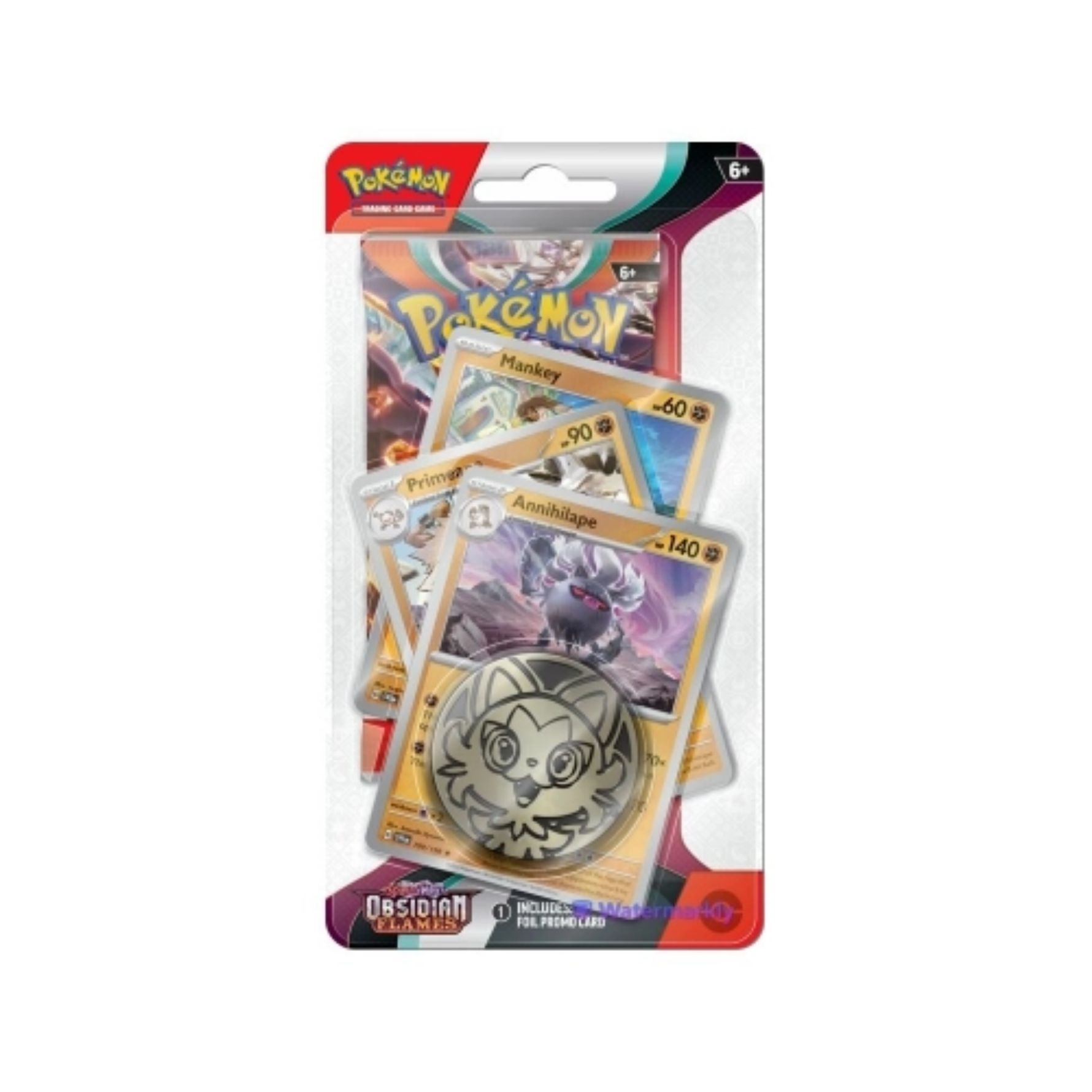 Obsidian Flames: Annihilape Premium Checklane Blister