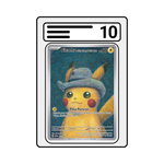 Graded Karte Pokemon SVP 085 Pikachu with Grey Felt Hat