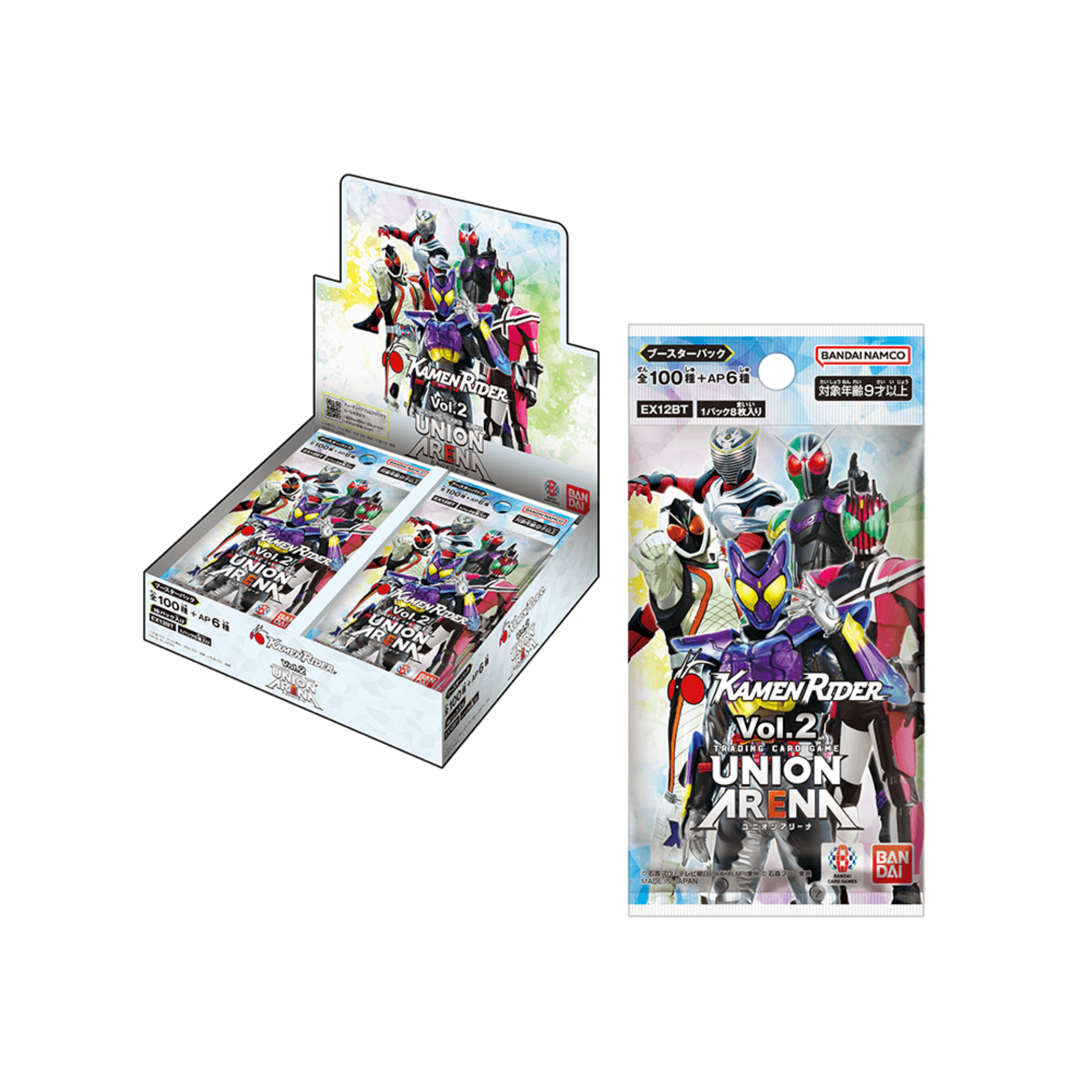 Union Arena Kamen Rider Vol.2 EX12BT Box - Japanisch