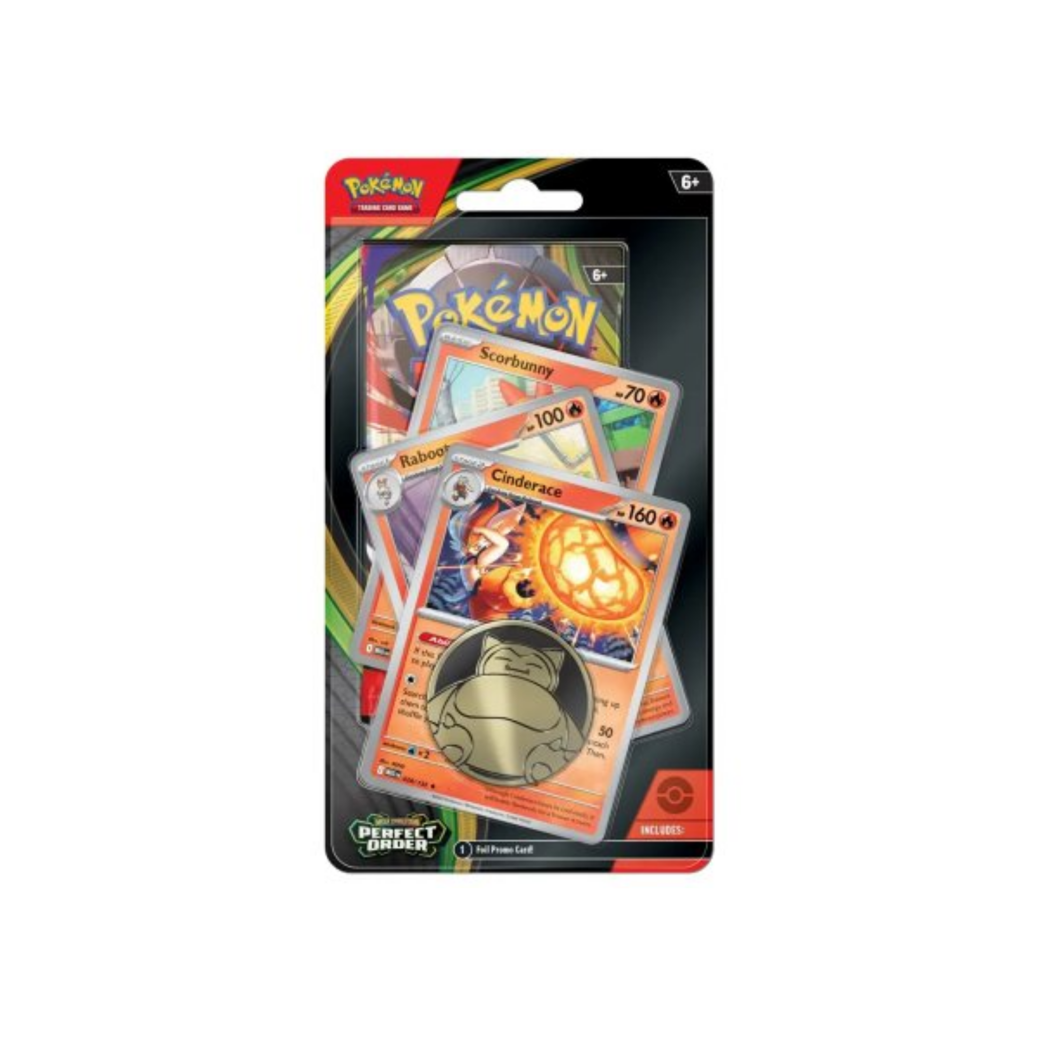 Perfect Order: Cinderace Premium Checklane Blister