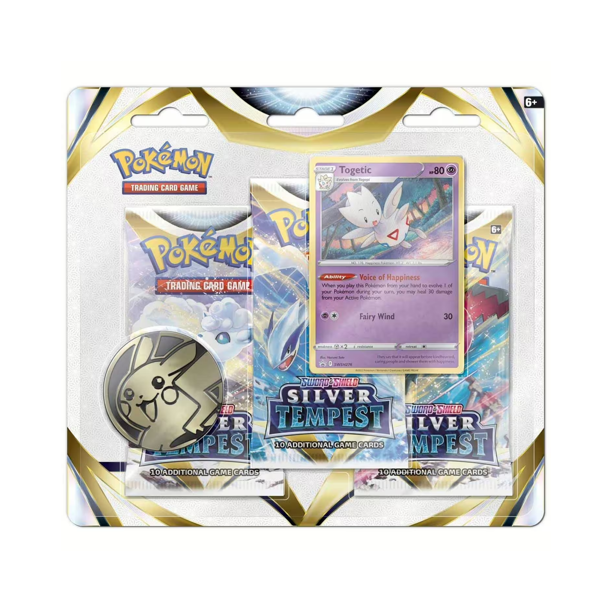 Silver Tempest: Togetic 3-Pack Blister