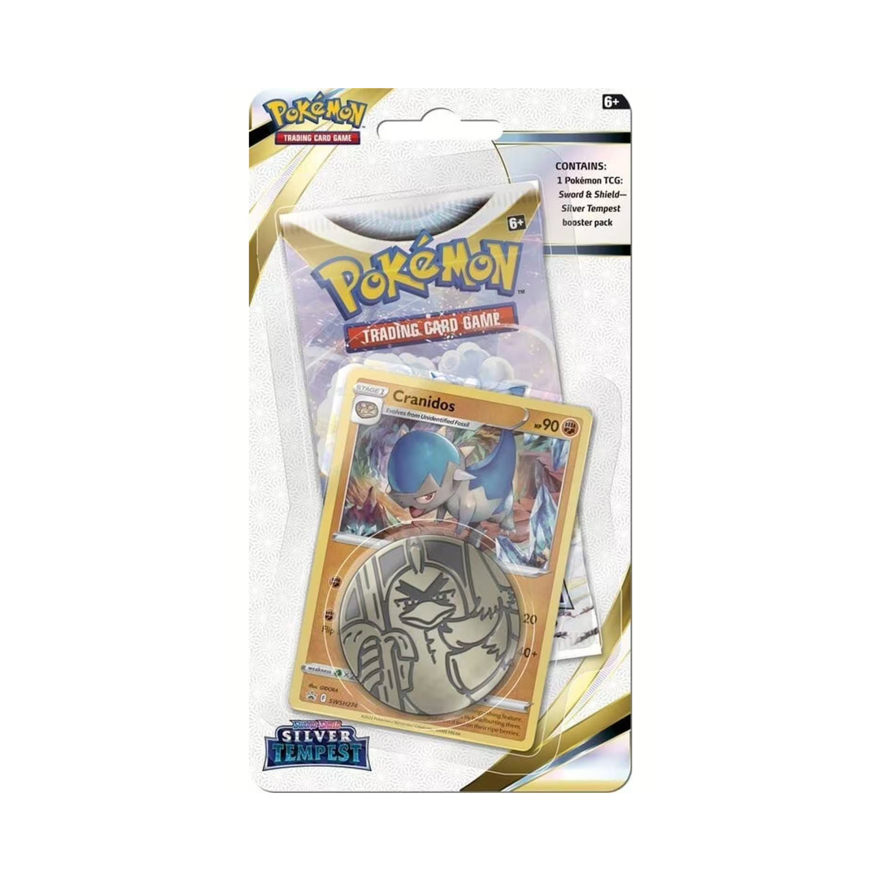 Silver Tempest: Cranidos 1-Pack Blister