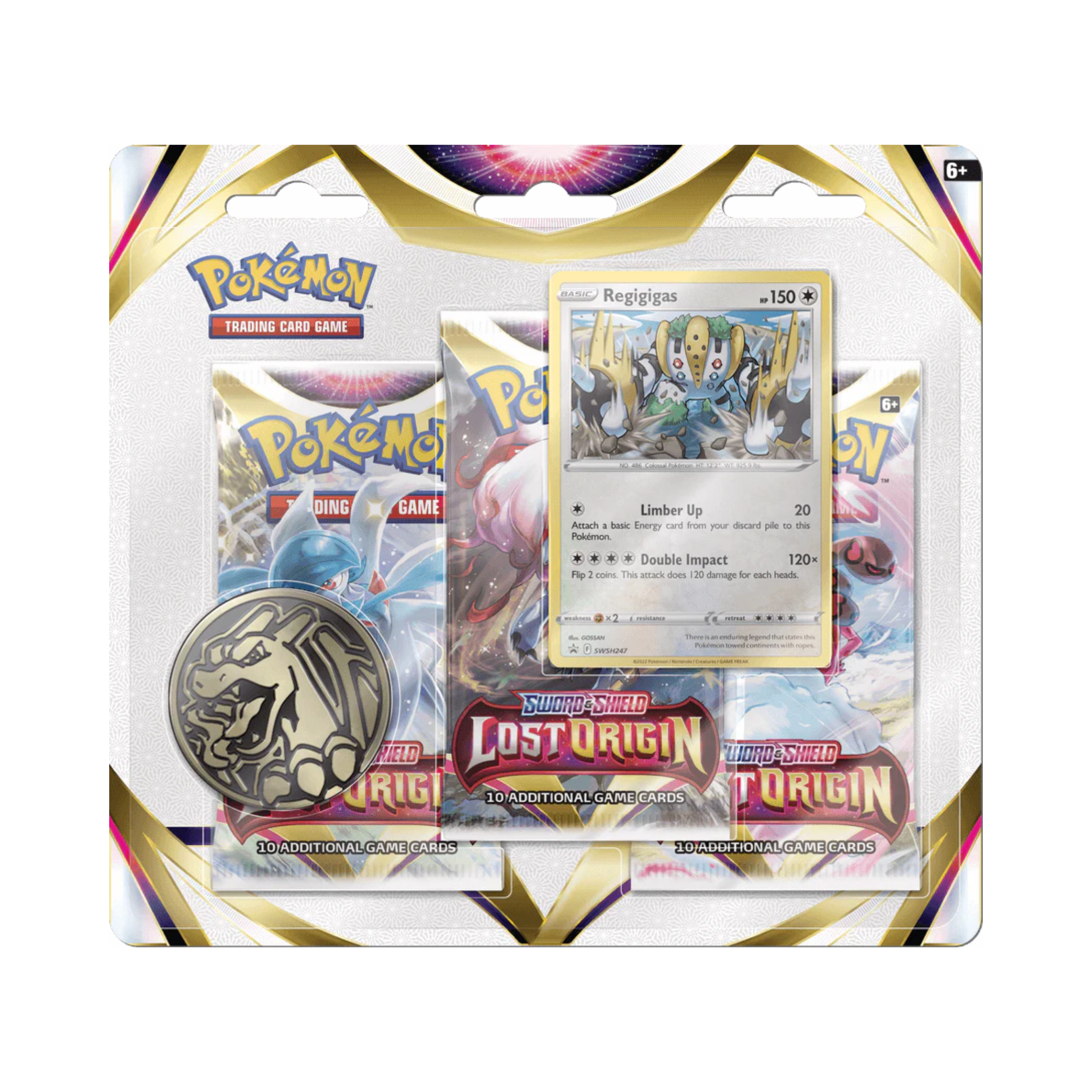 Lost Origin: Regigigas 3-Pack Blister