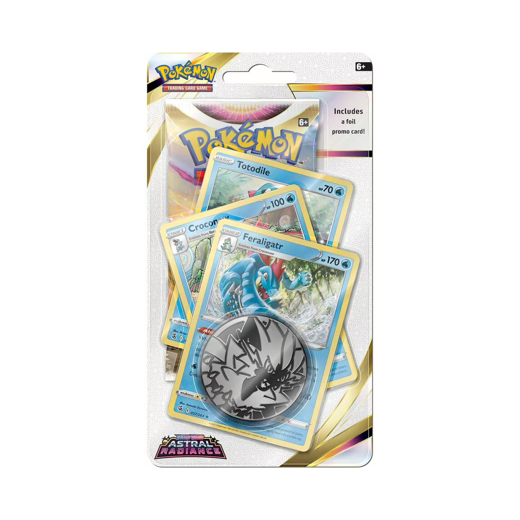 Astral Radiance: Feraligatr Premium Checklane Blister