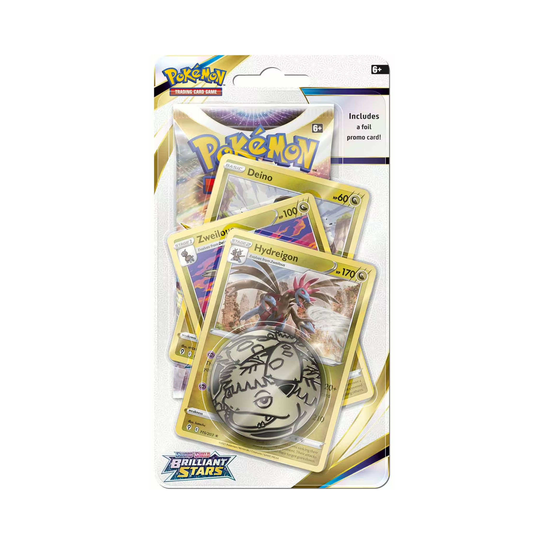 Brilliant Stars: Hydreigon Premium Checklane Blister