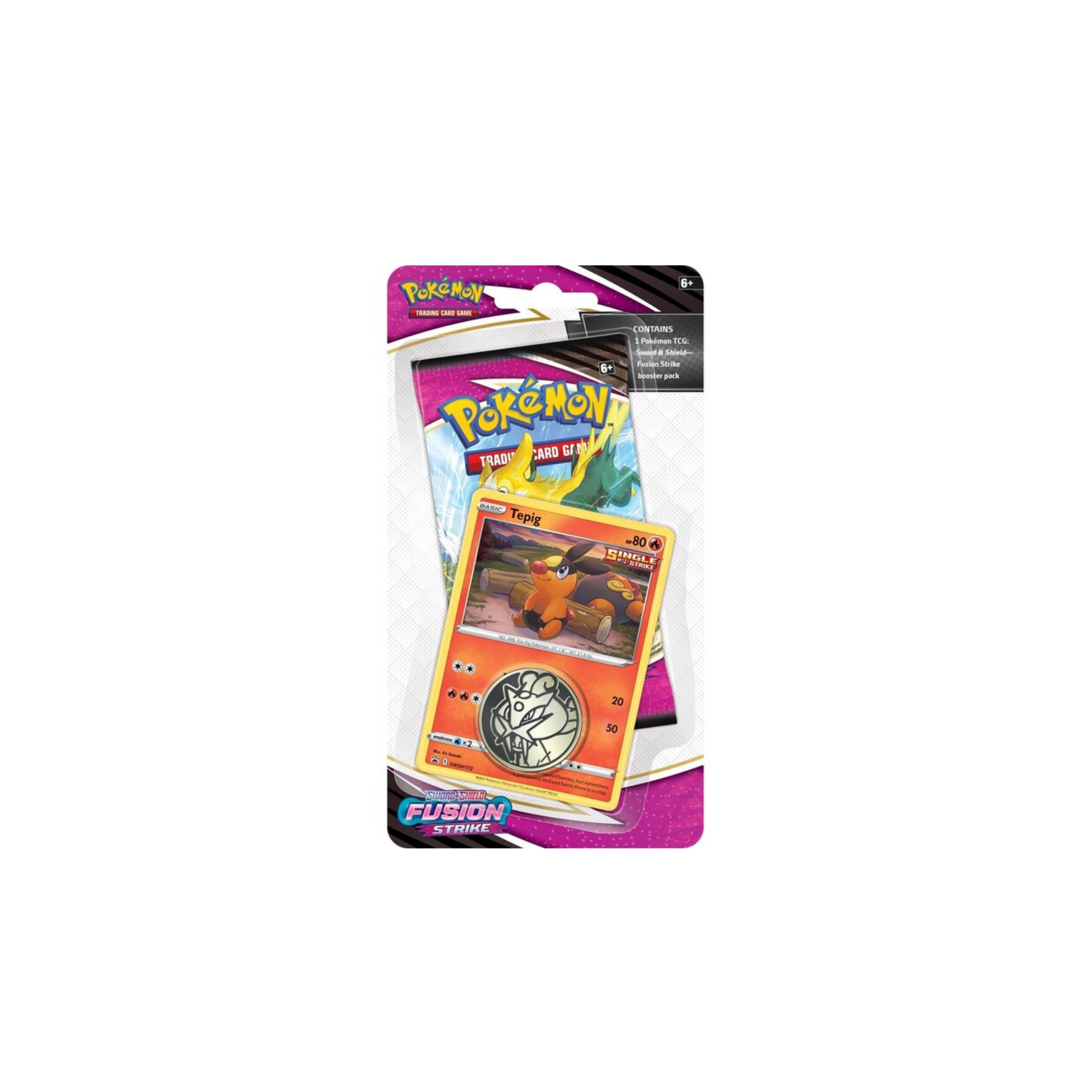 Fusion Strike: Tepig 1-Pack Blister