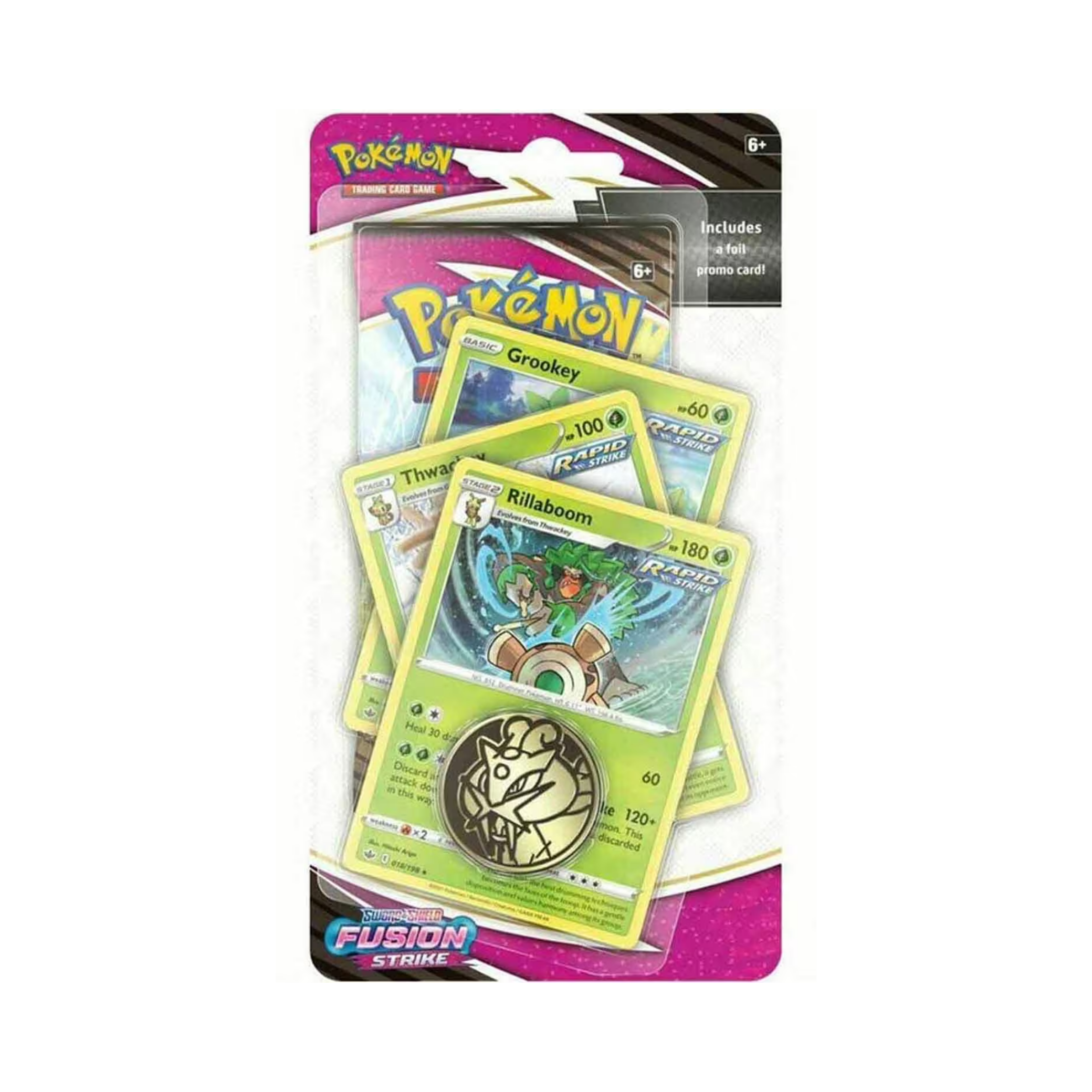 Fusion Strike: Rillaboom Premium Checklane Blister