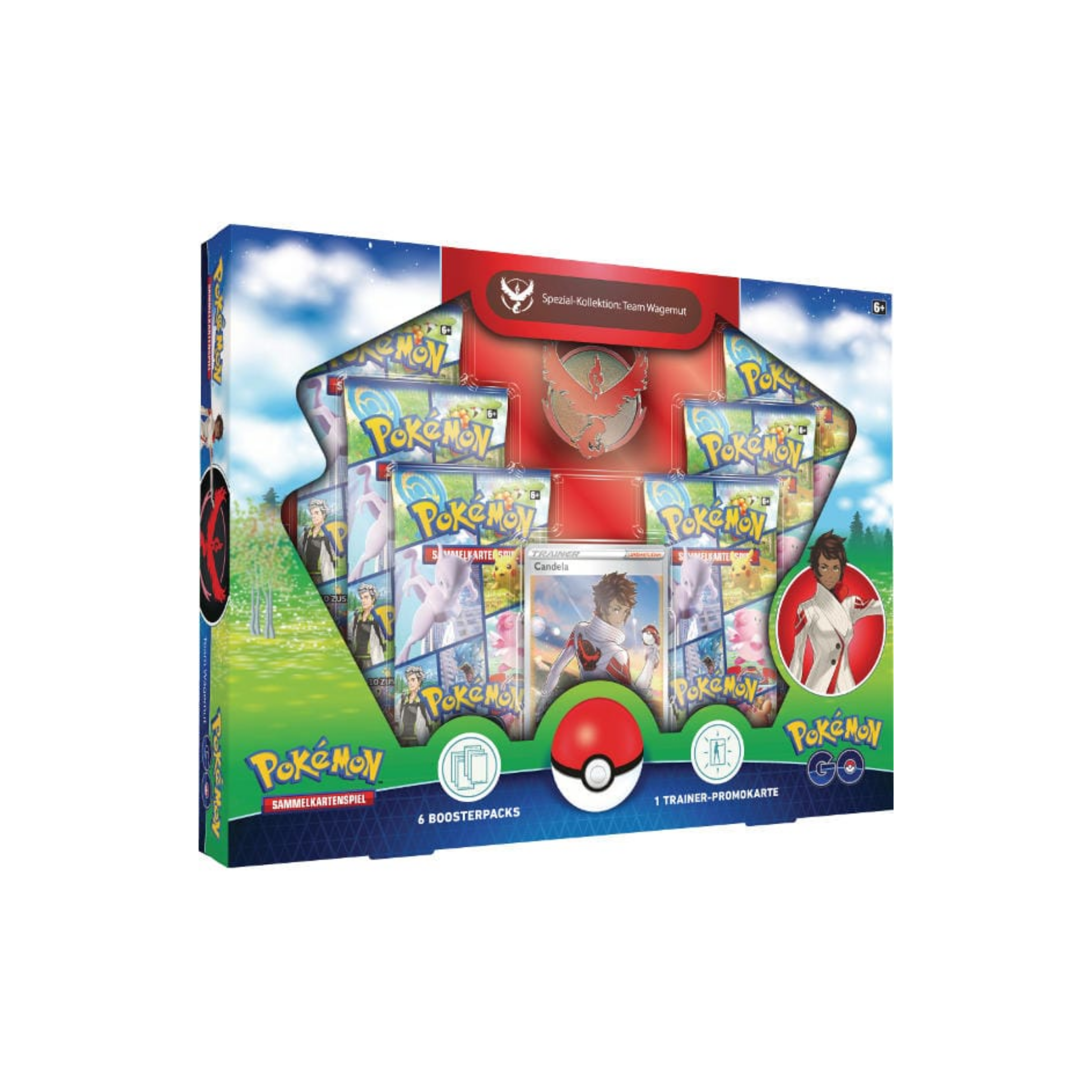 Pokémon  GO: Spezial|Kollektion—Team Wagemut