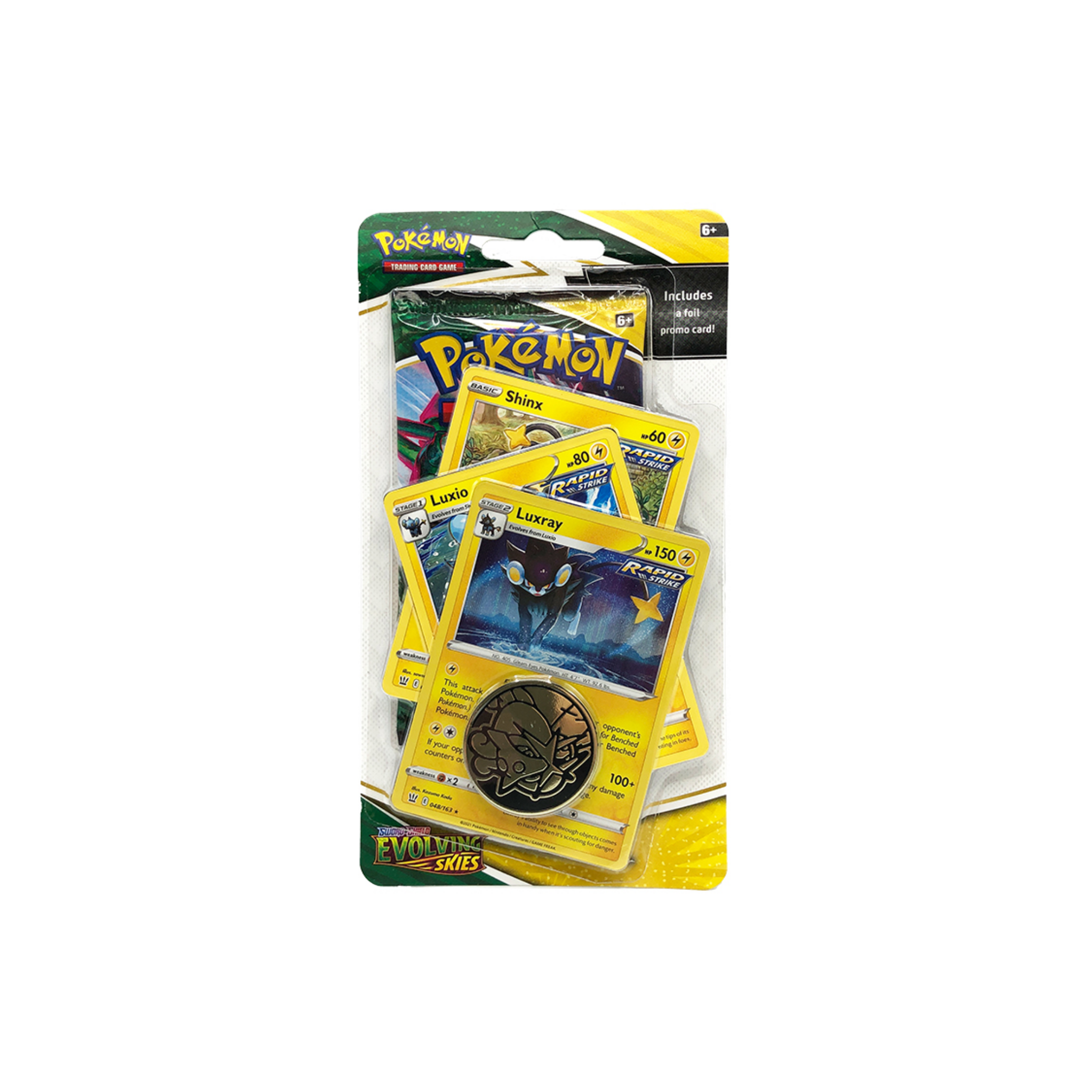 Pokémon Evolving Skies: Luxray Premium Checklane Blister