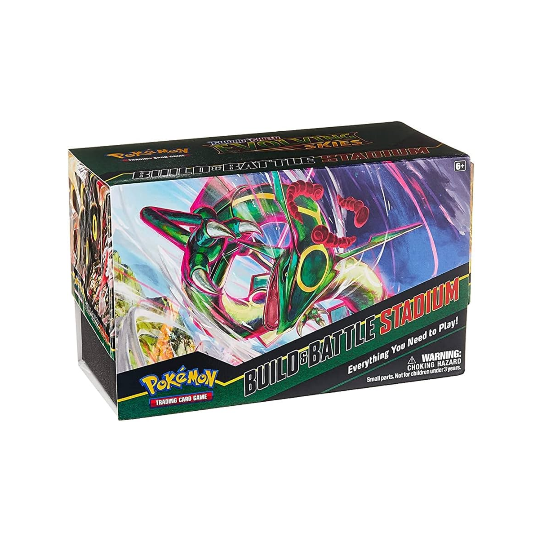 Pokémon Evolving Skies Build & Battle Stadium Box