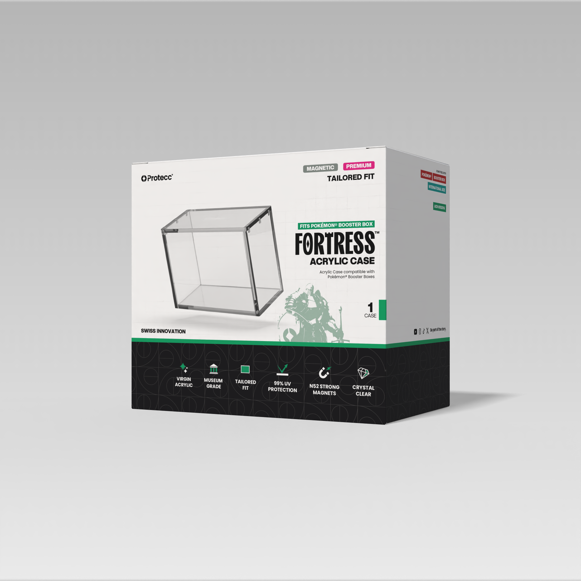 Protecc Acryl Case Pokémon English Booster Box