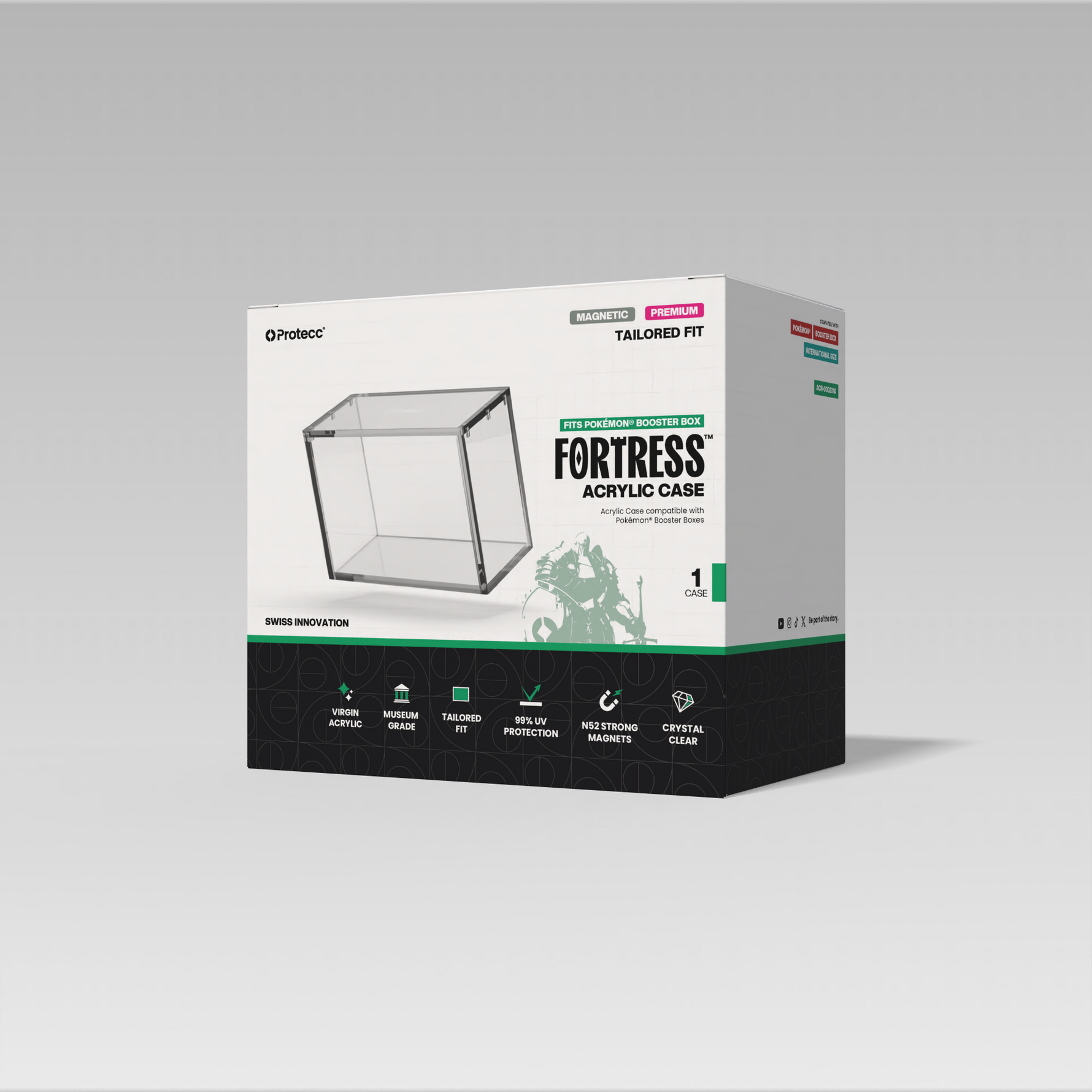 Protecc Acryl Case Pokémon English Booster Box