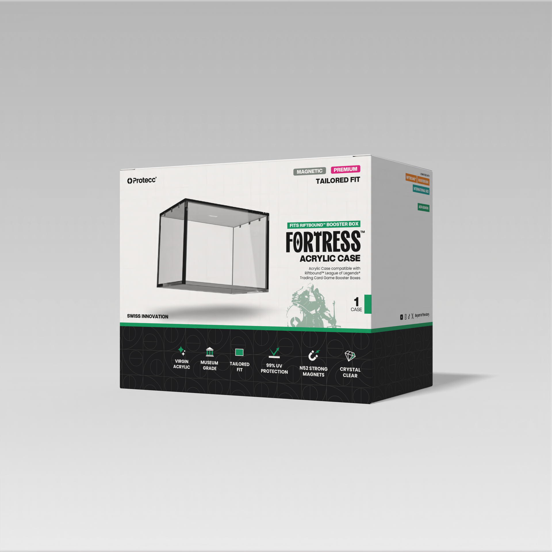 Protecc Acryl Case Riftbound Booster Box