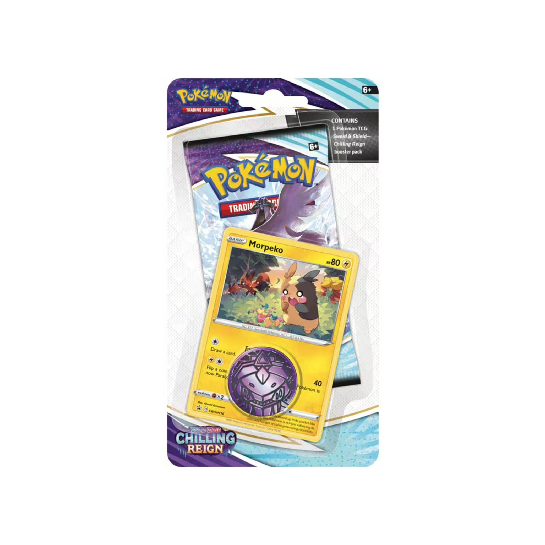 Pokémon Chilling Reign: Morpeko 1|Pack Blister