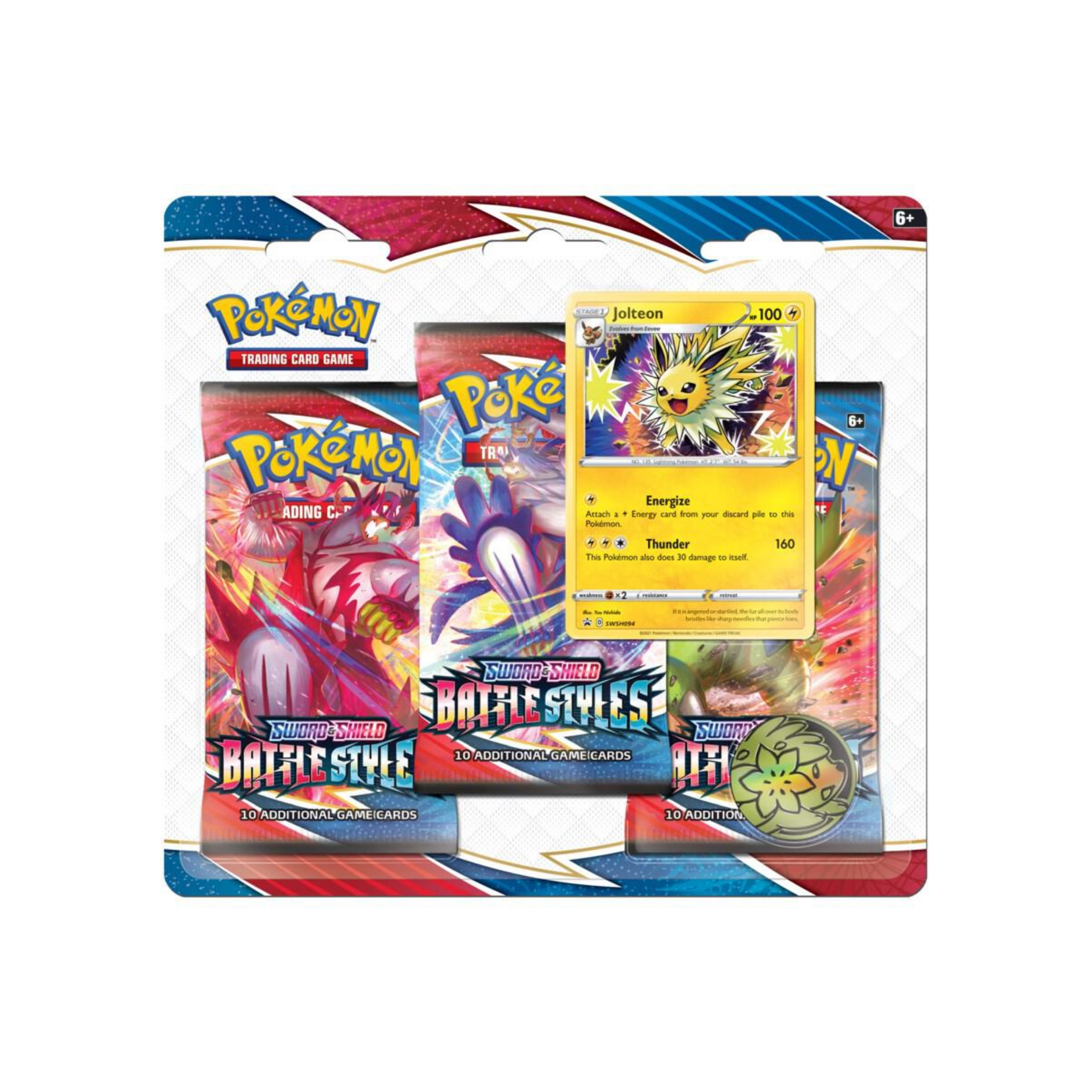 Pokémon Battle Styles: Jolteon 3|Pack Blister