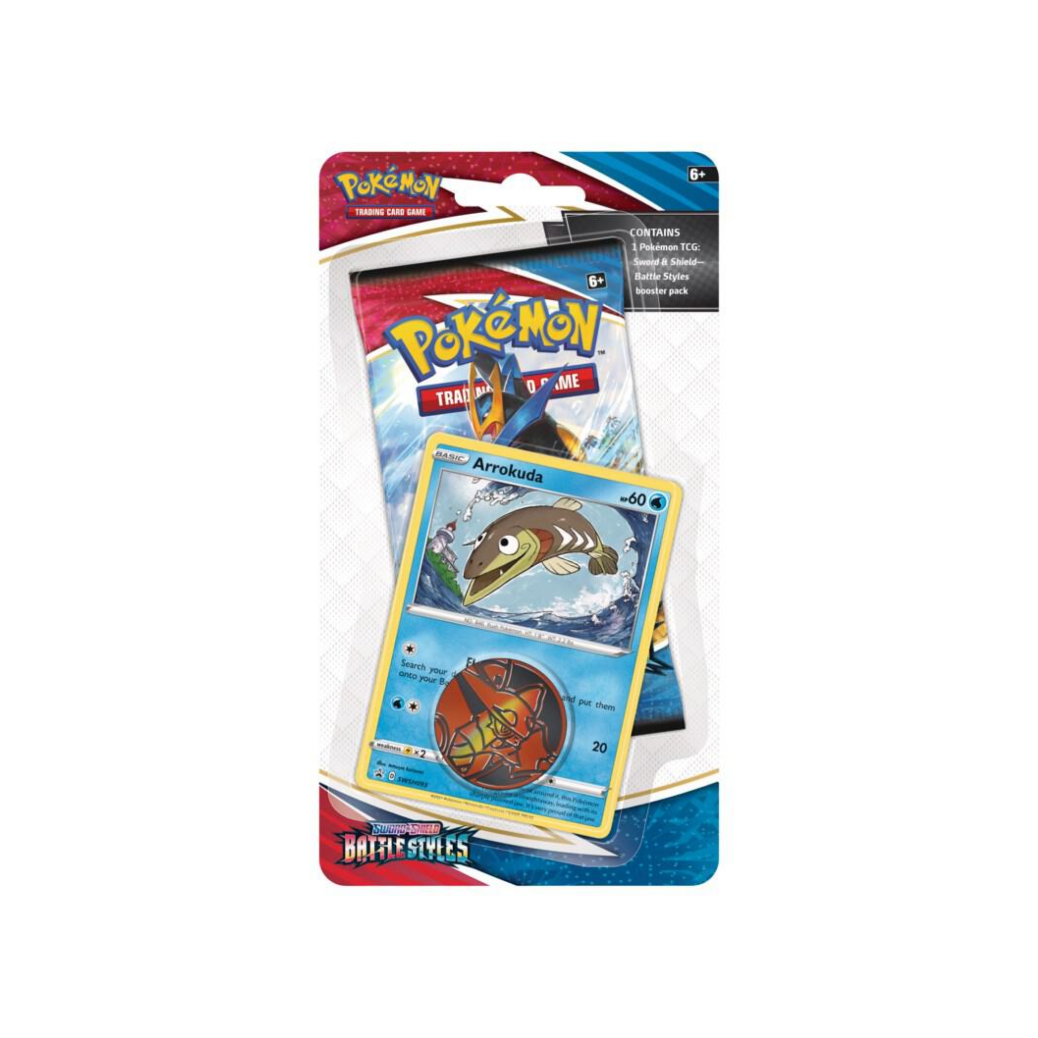 Pokémon Battle Styles: Arrokuda 1|Pack Blister