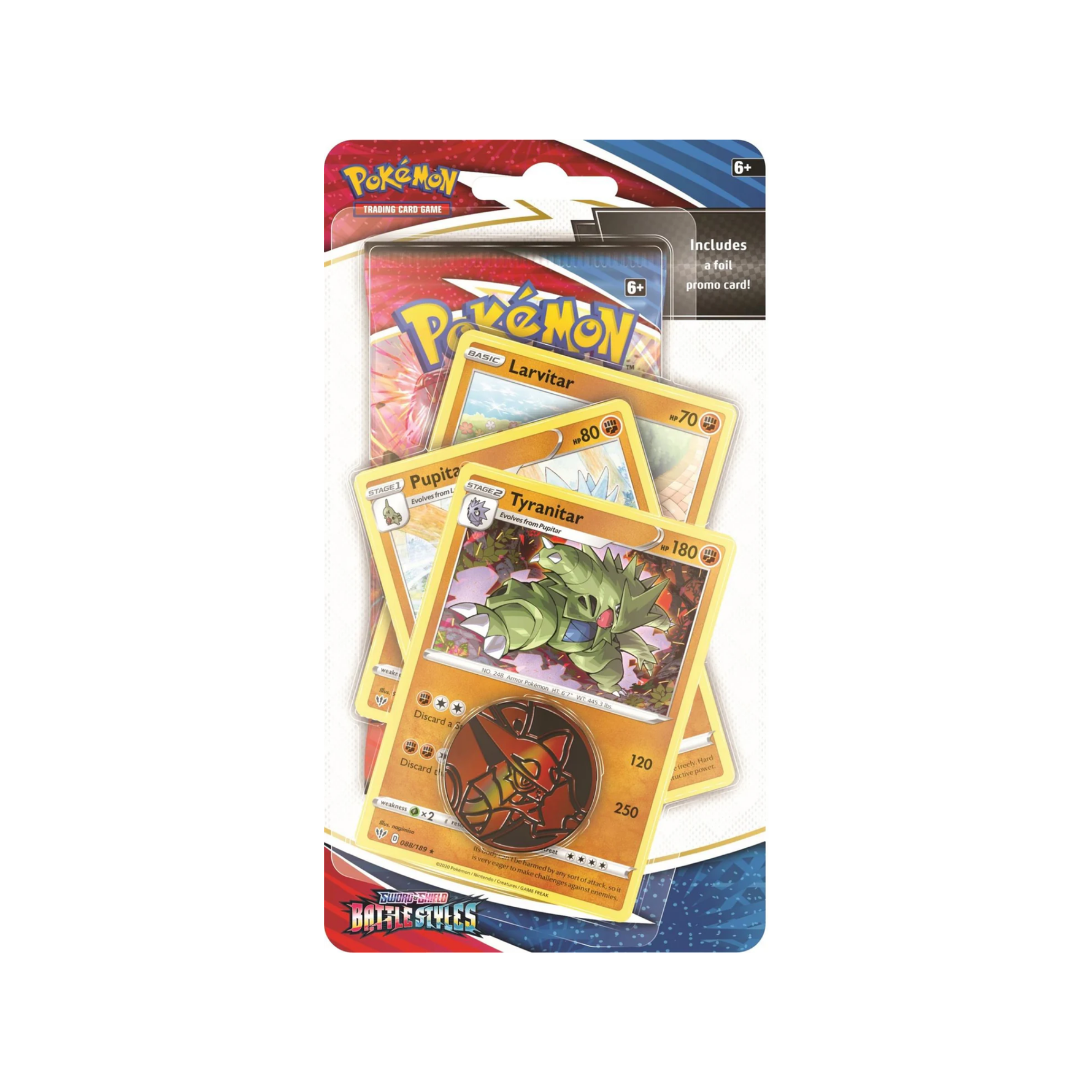 Pokémon Battle Styles: Tyranitar Premium Checklane Blister