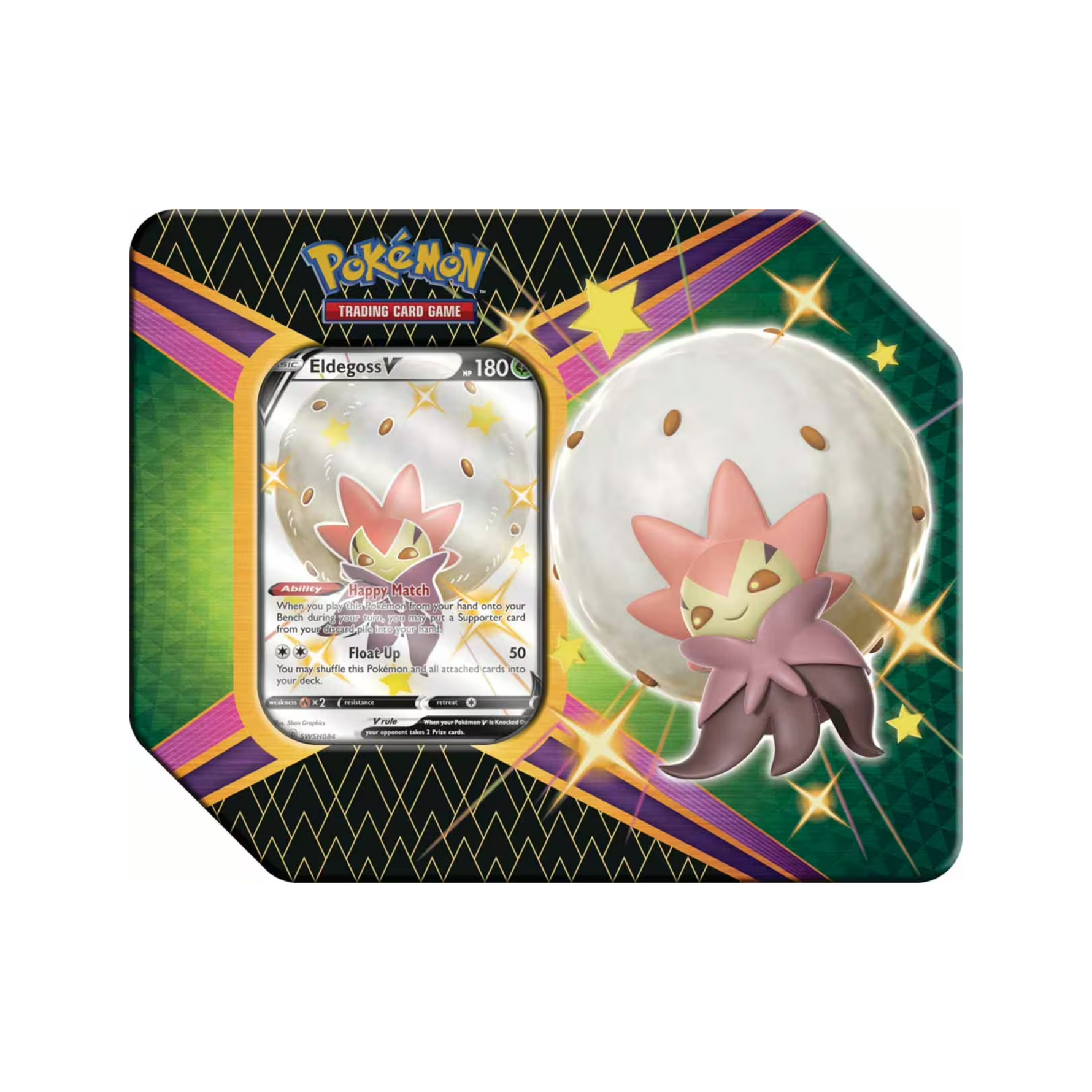 Pokémon Shining Fates: Eldegoss V Tin