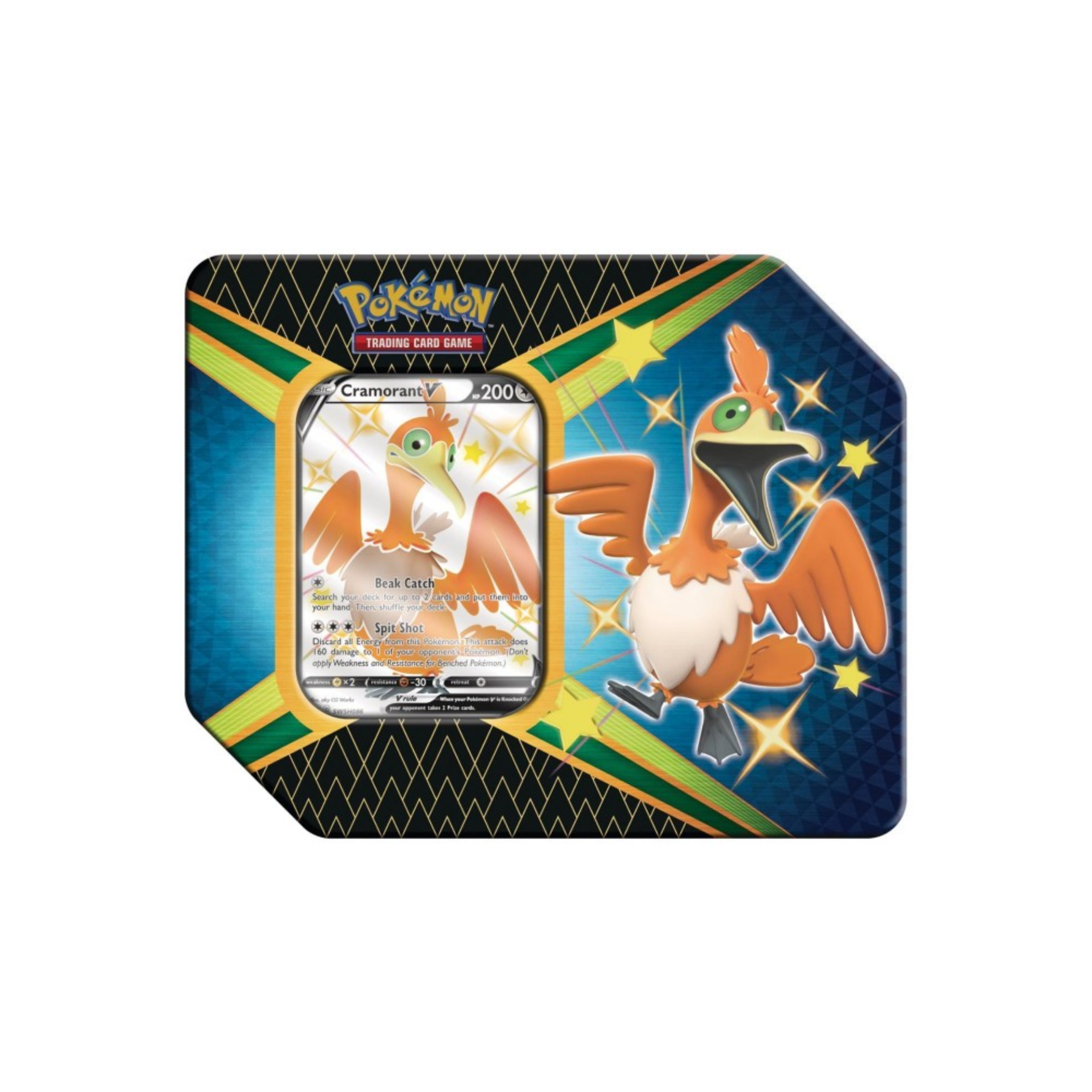 Pokémon Shining Fates: Cramorant V Tin